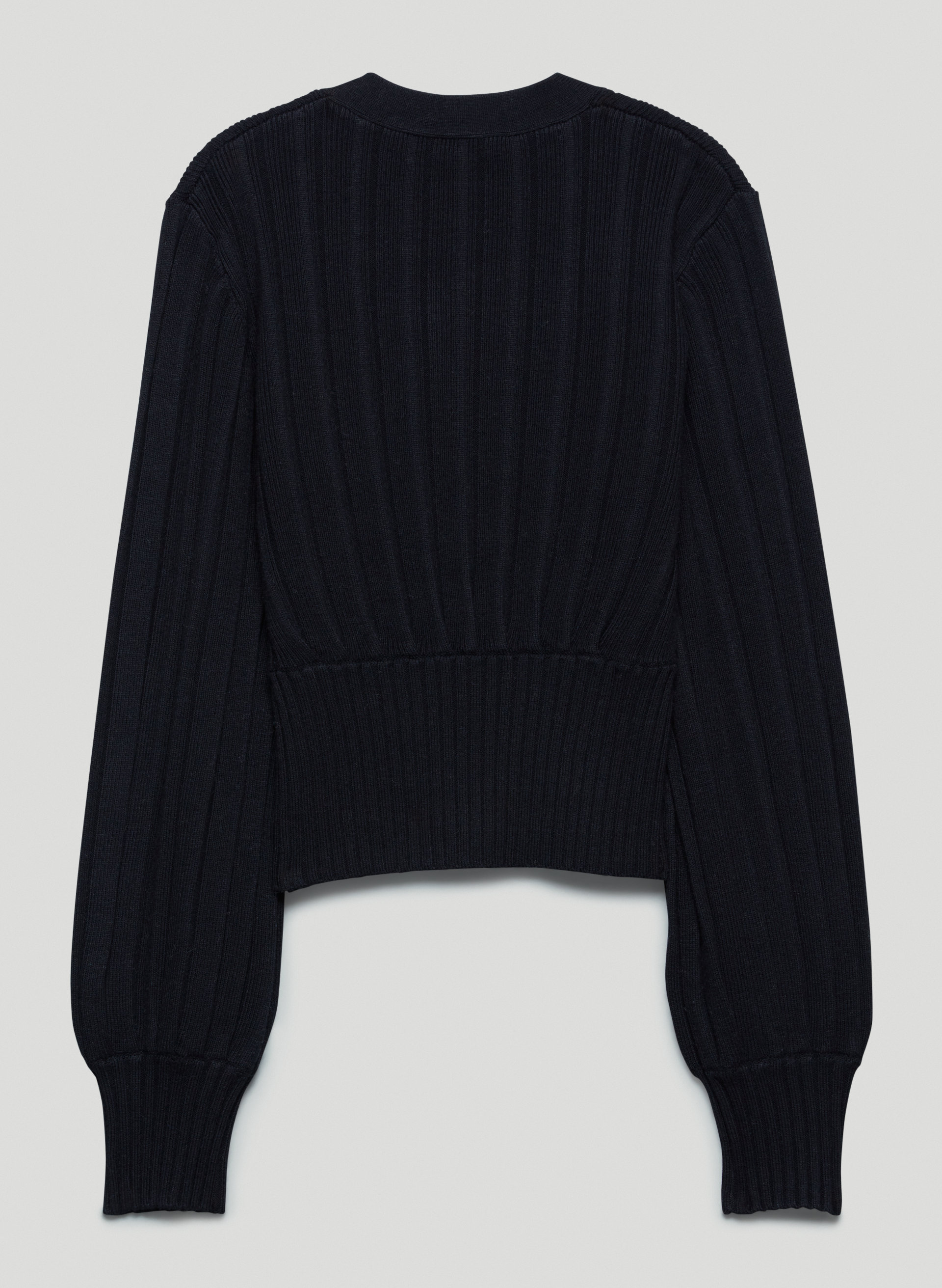 Plunge Front Cardigan