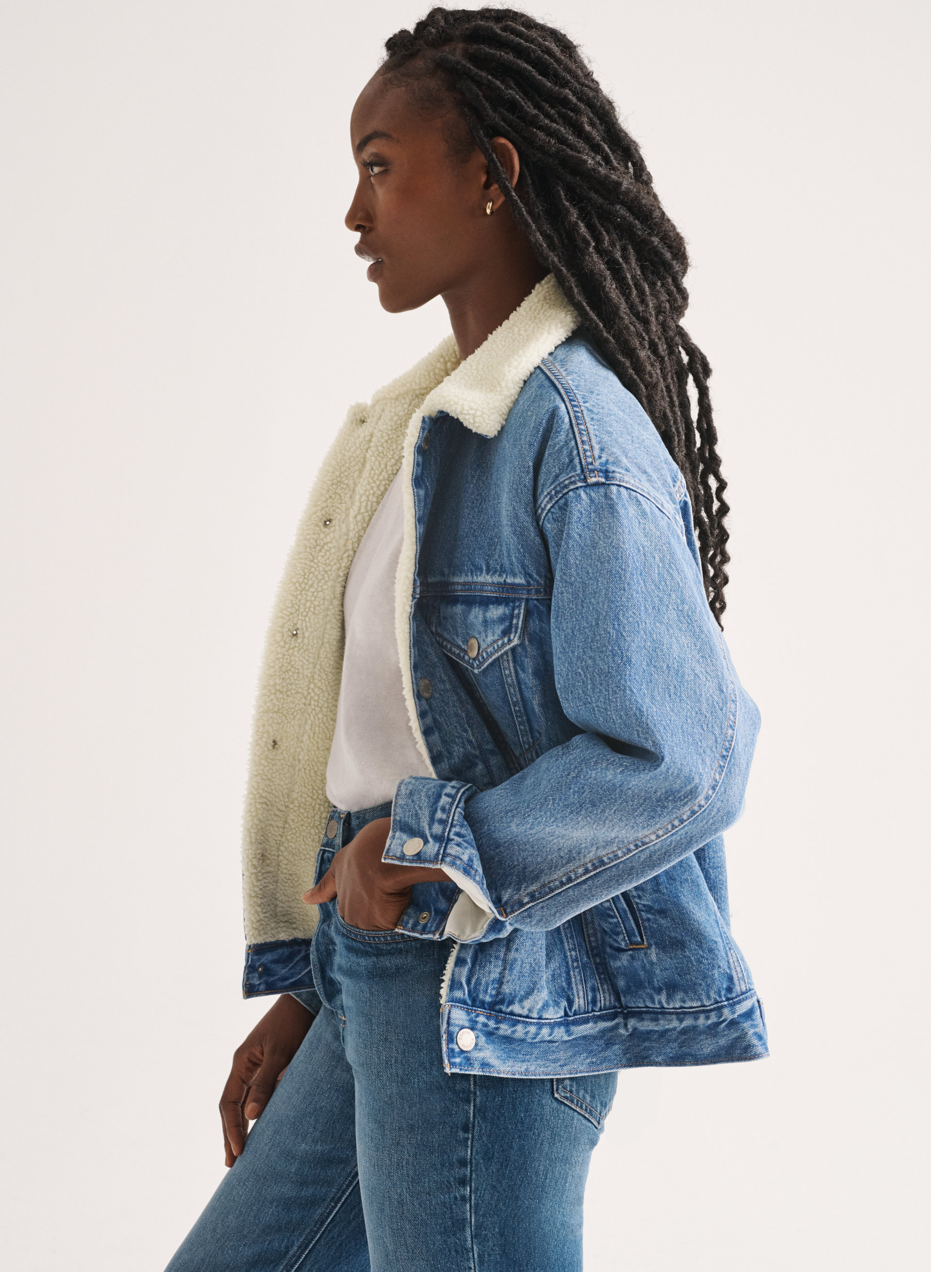 The Francoise Sherpa Jacket