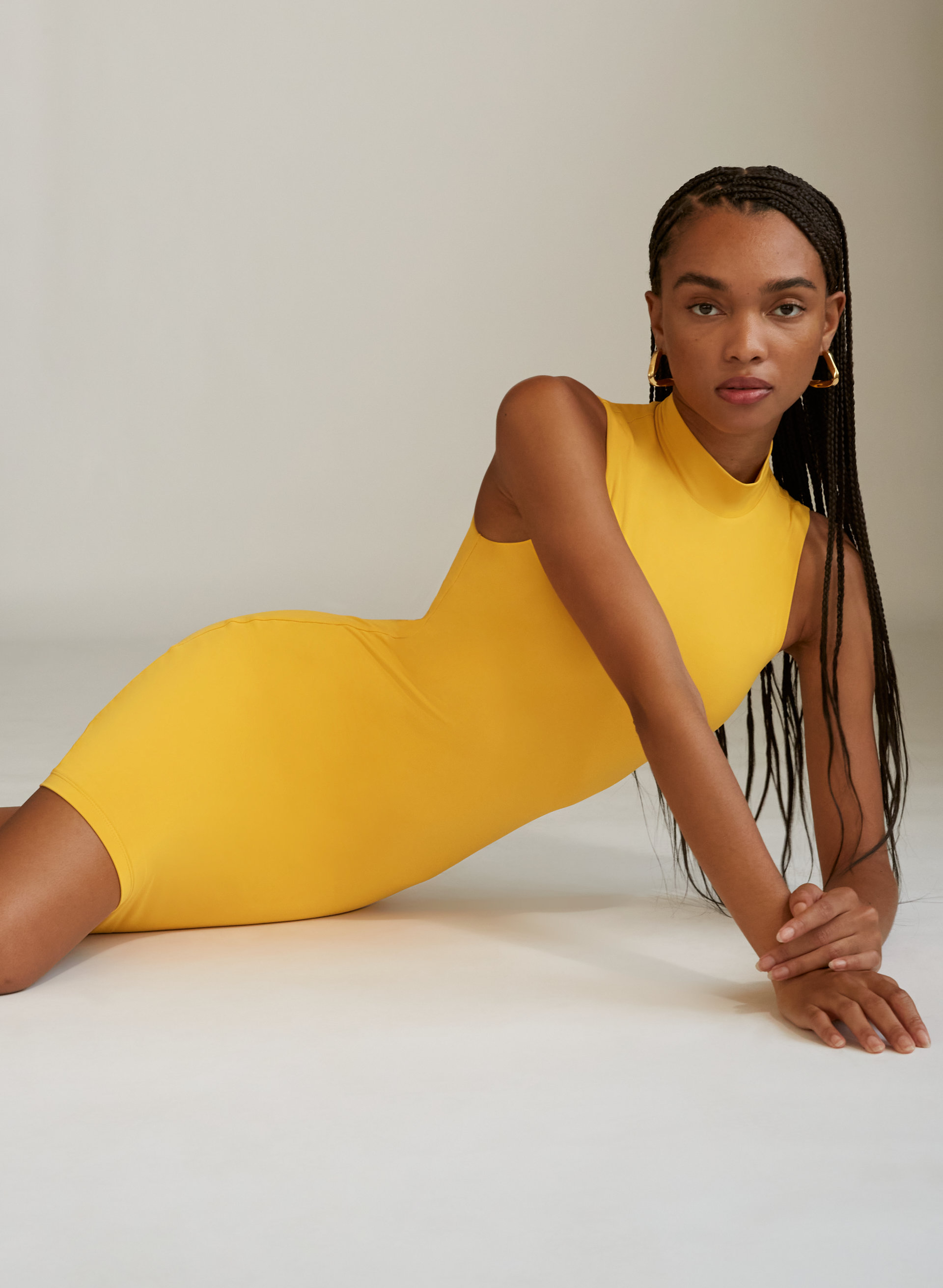 Contour Mockneck Dress