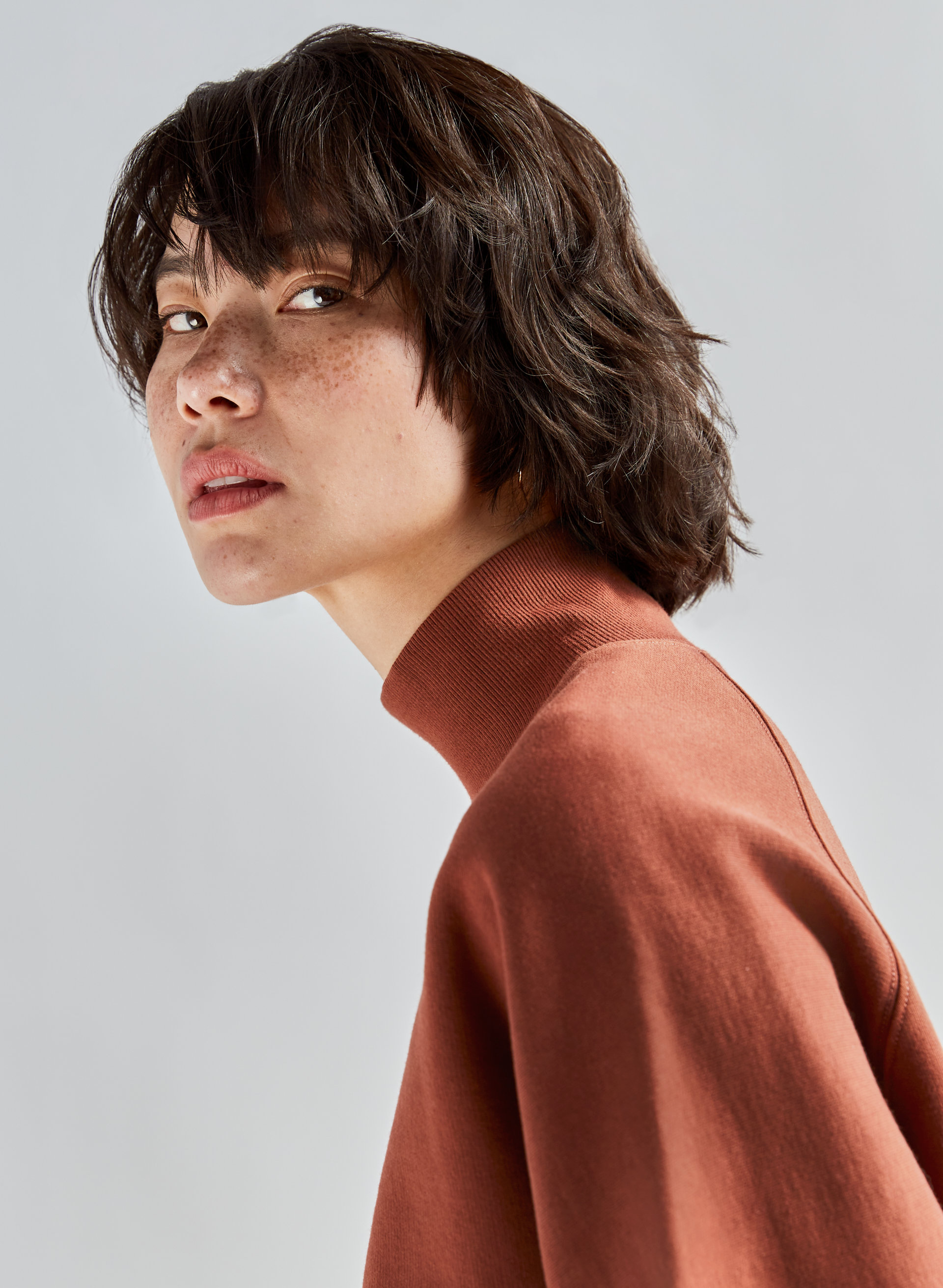 Free Fleece Turtleneck Sweatshirt