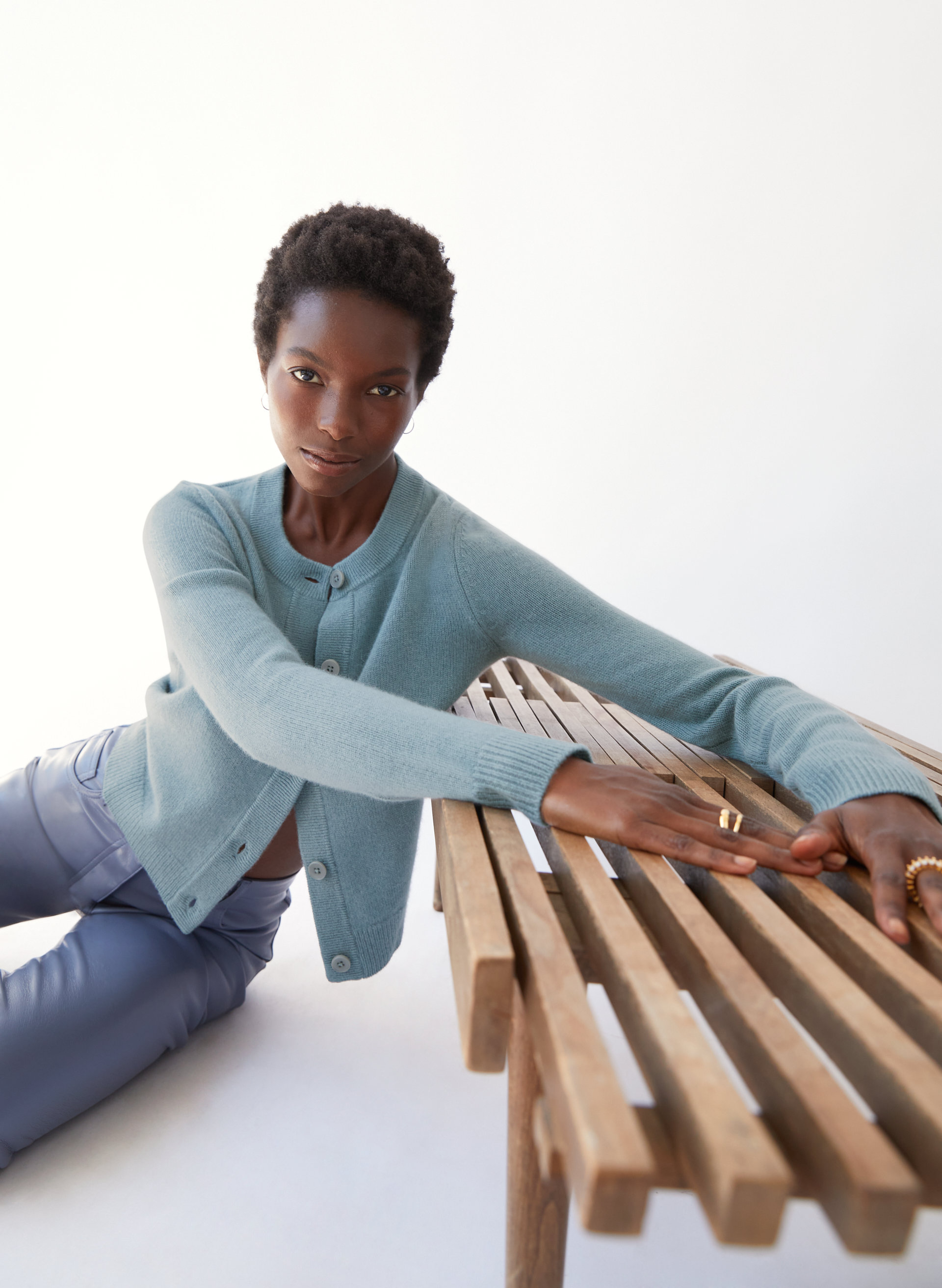 Andrea Cashmere Cardigan