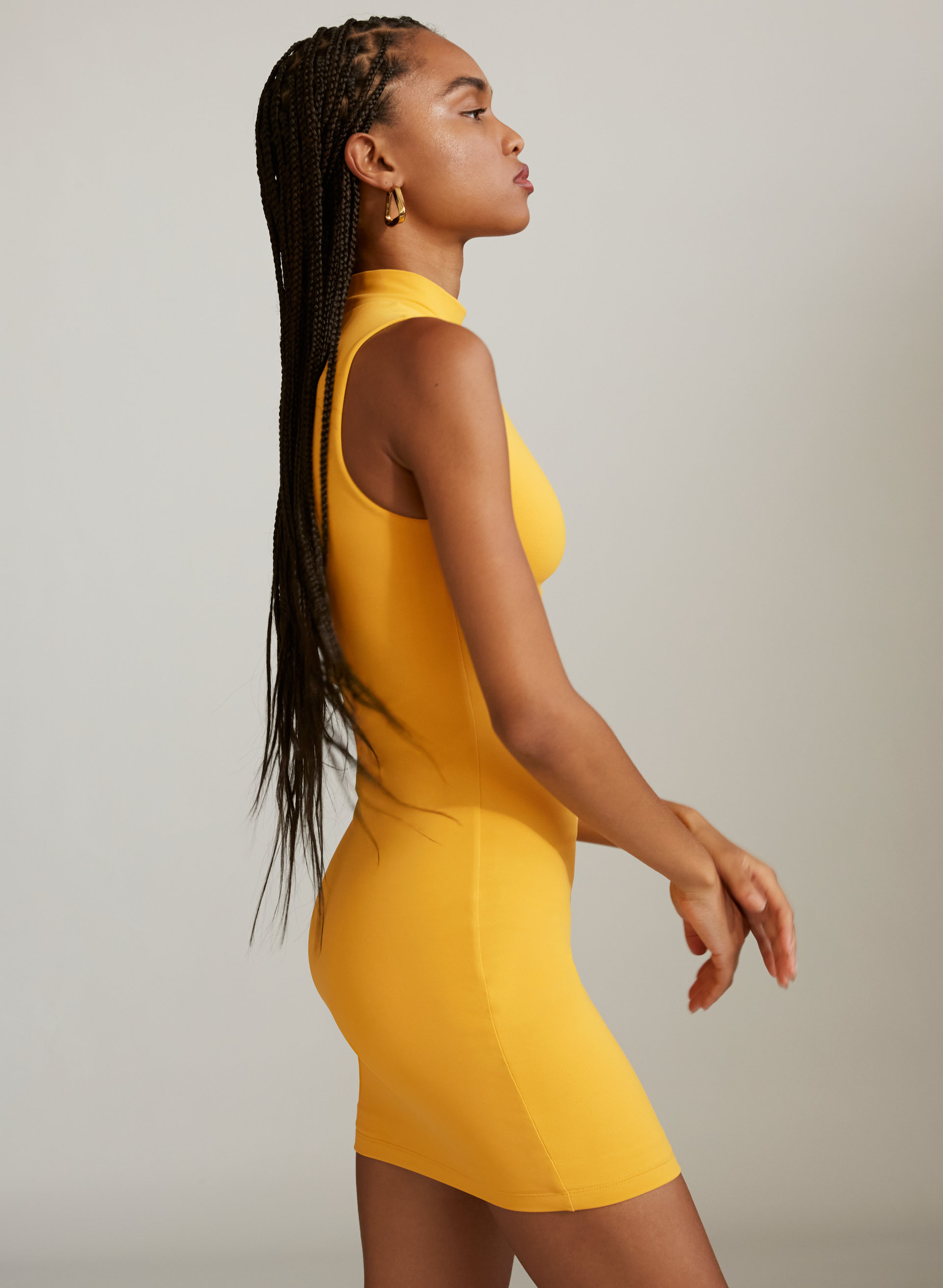 Contour Mockneck Dress