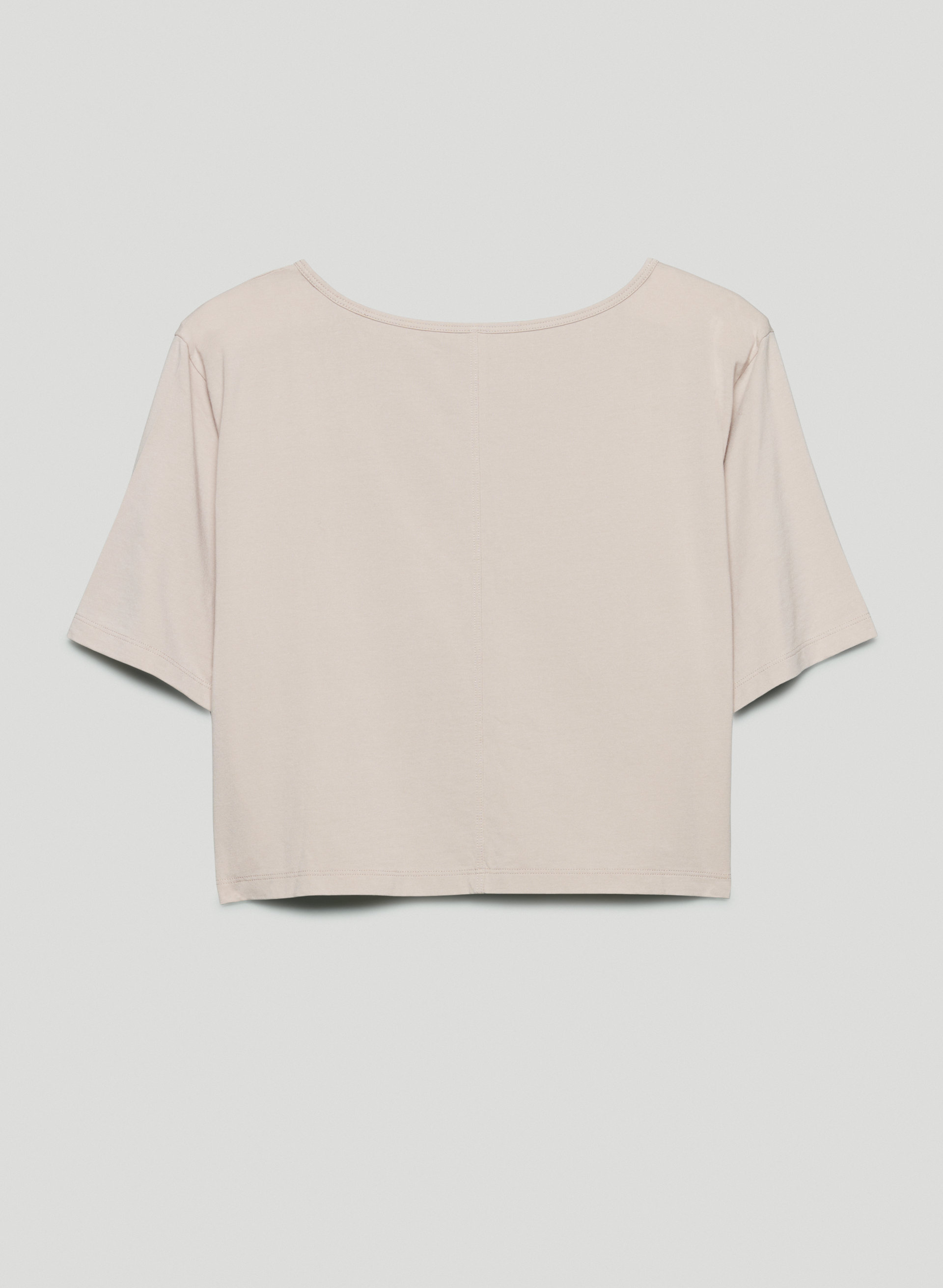 Foundation V-Neck Cropped T-Shirt