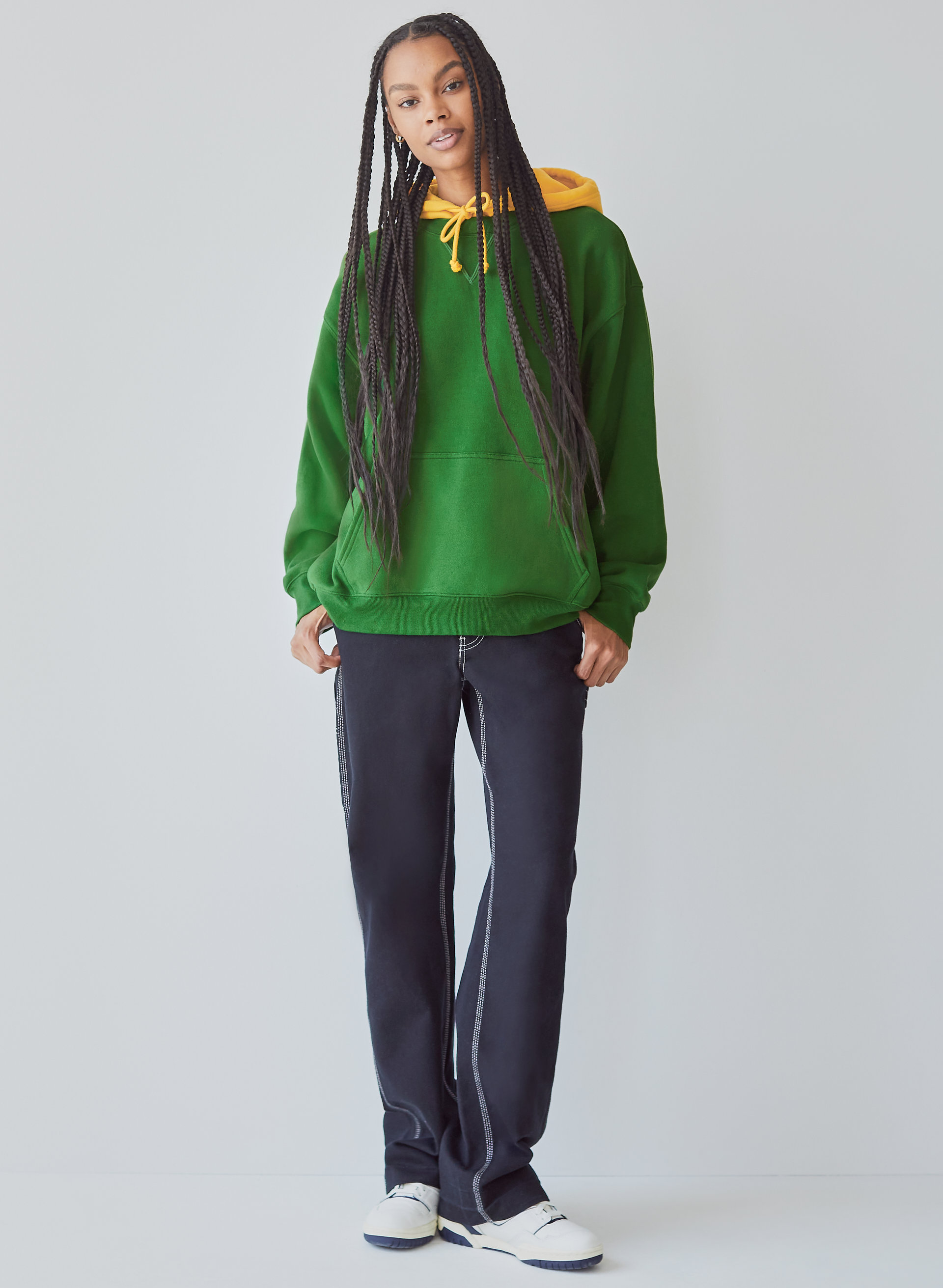 Cozy Fleece Mega Crew Hoodie