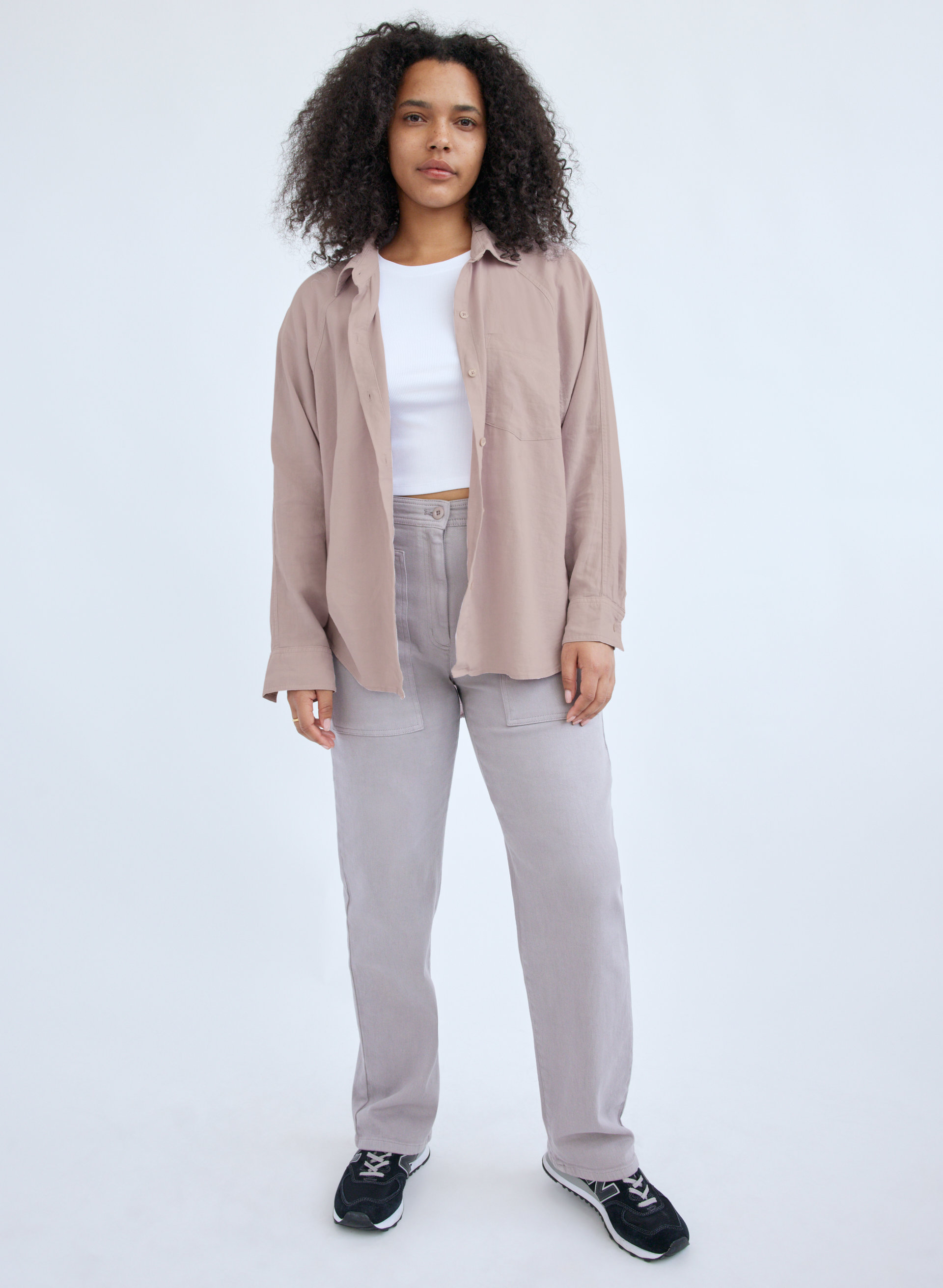 Boyfriend Button-Up Shirt