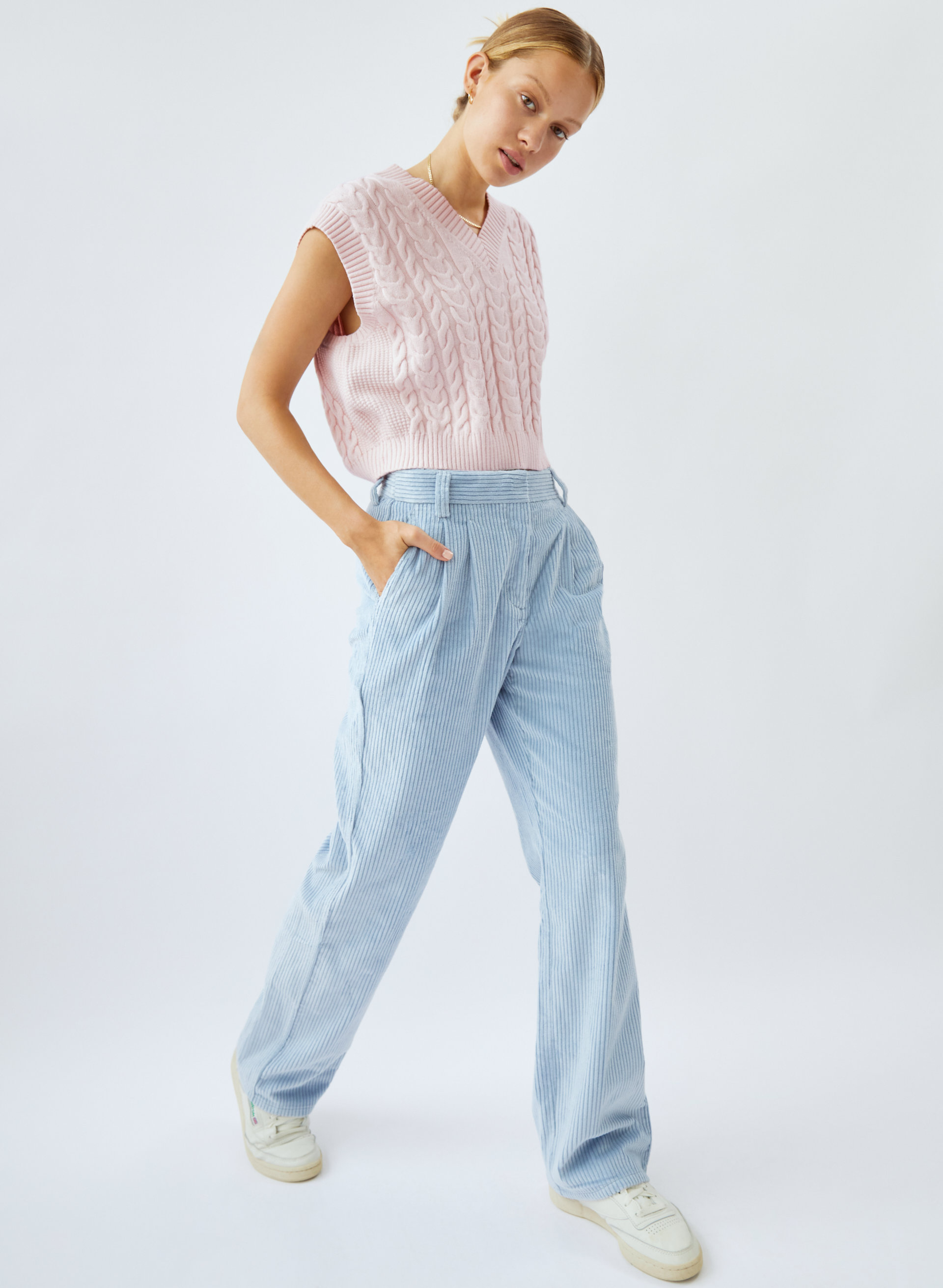 Winston Cropped Sweater Vest