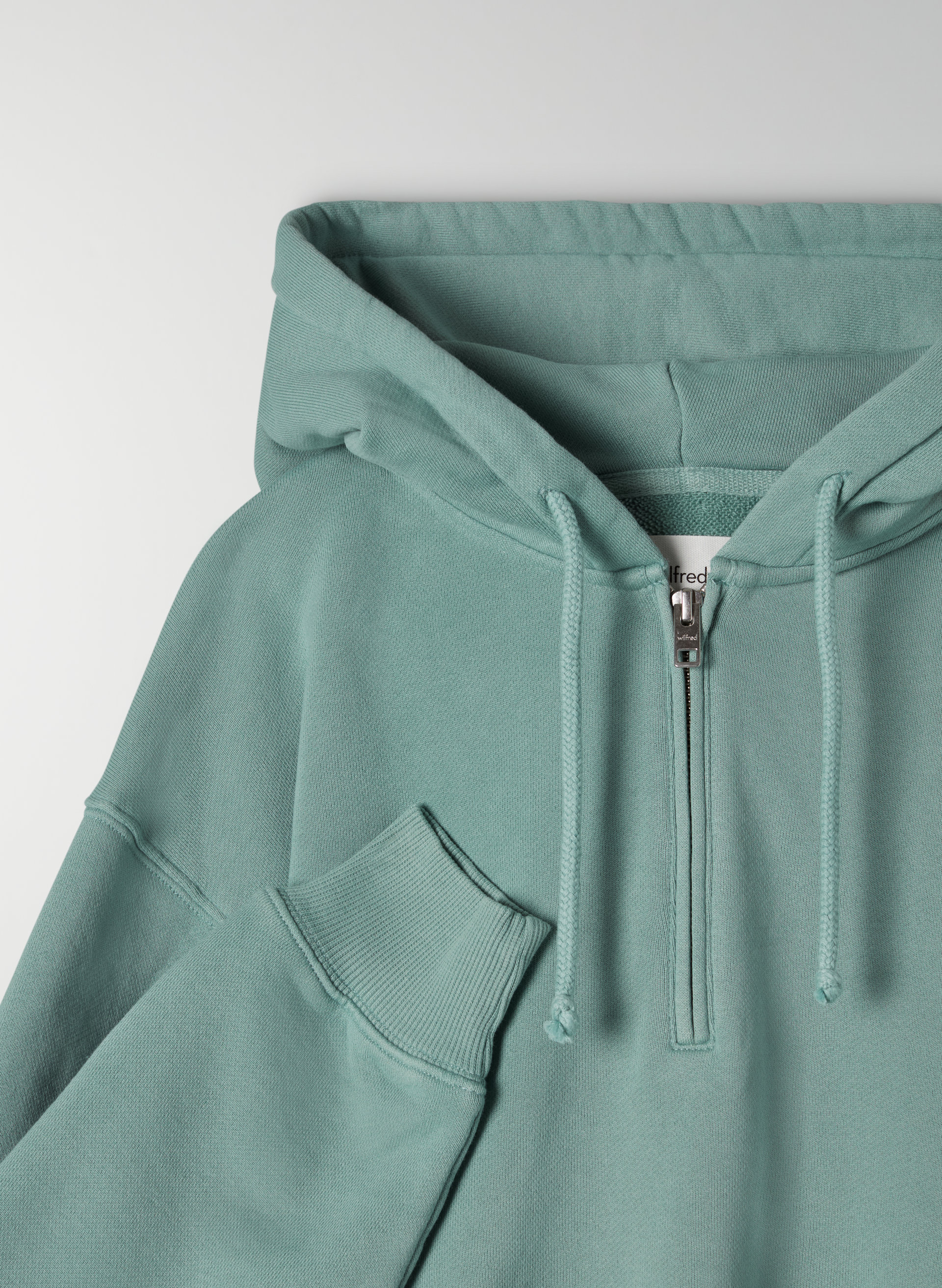 Free Terry Fleece 1/4-Zip Hoodie