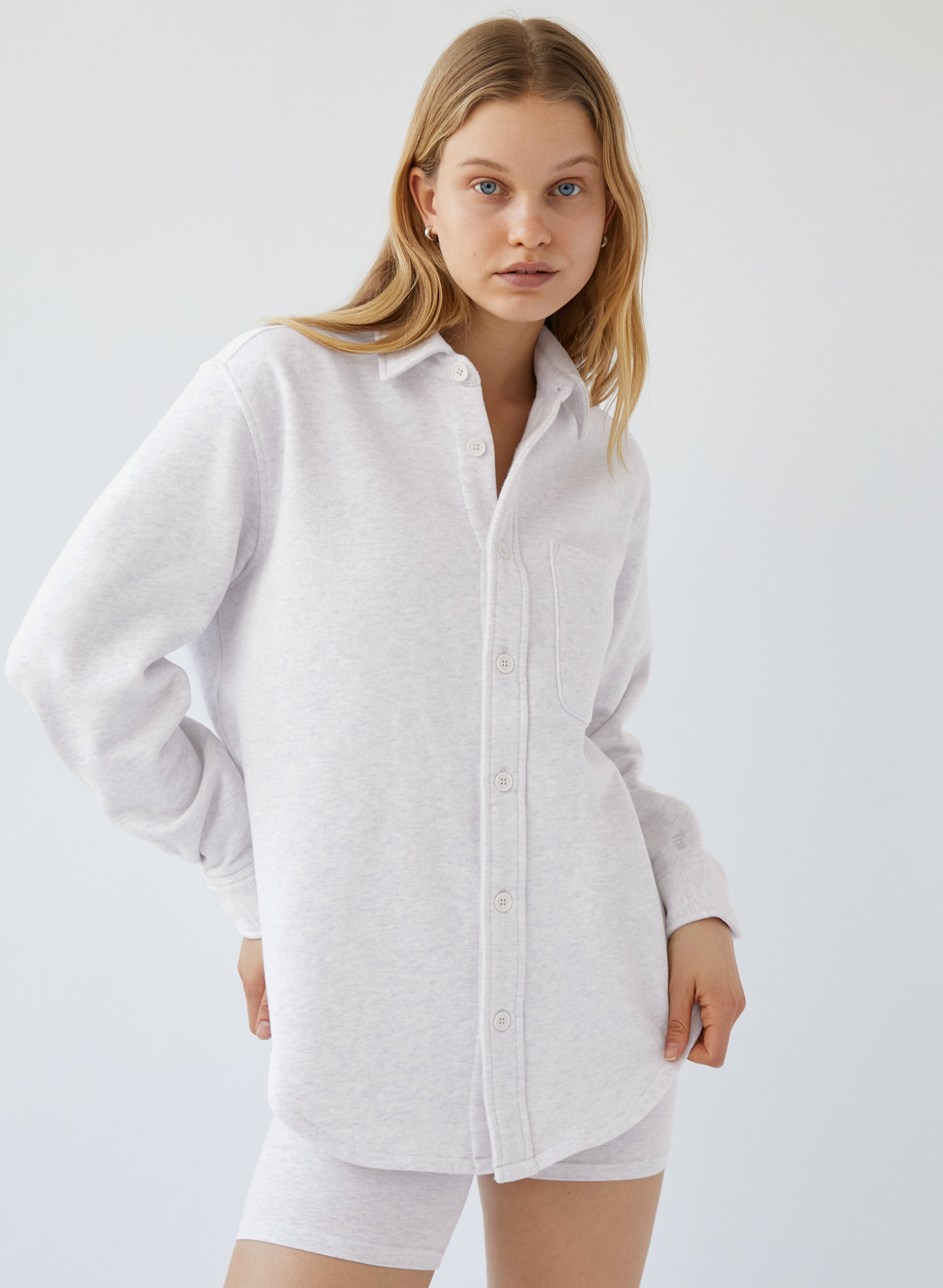 Cozy Fleece Mega Shirt Jacket