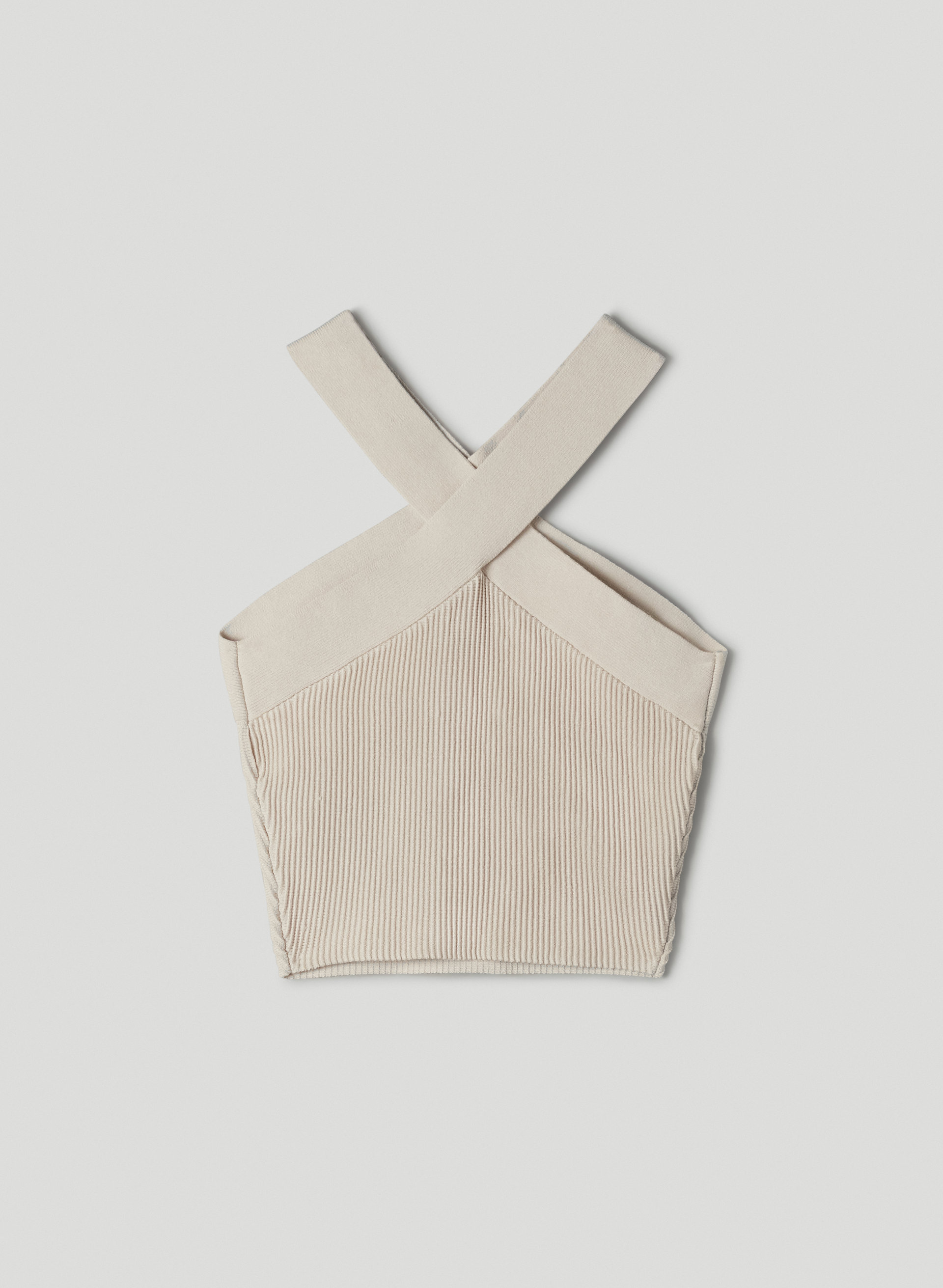 Sculpt Knit Criss Cross Tank