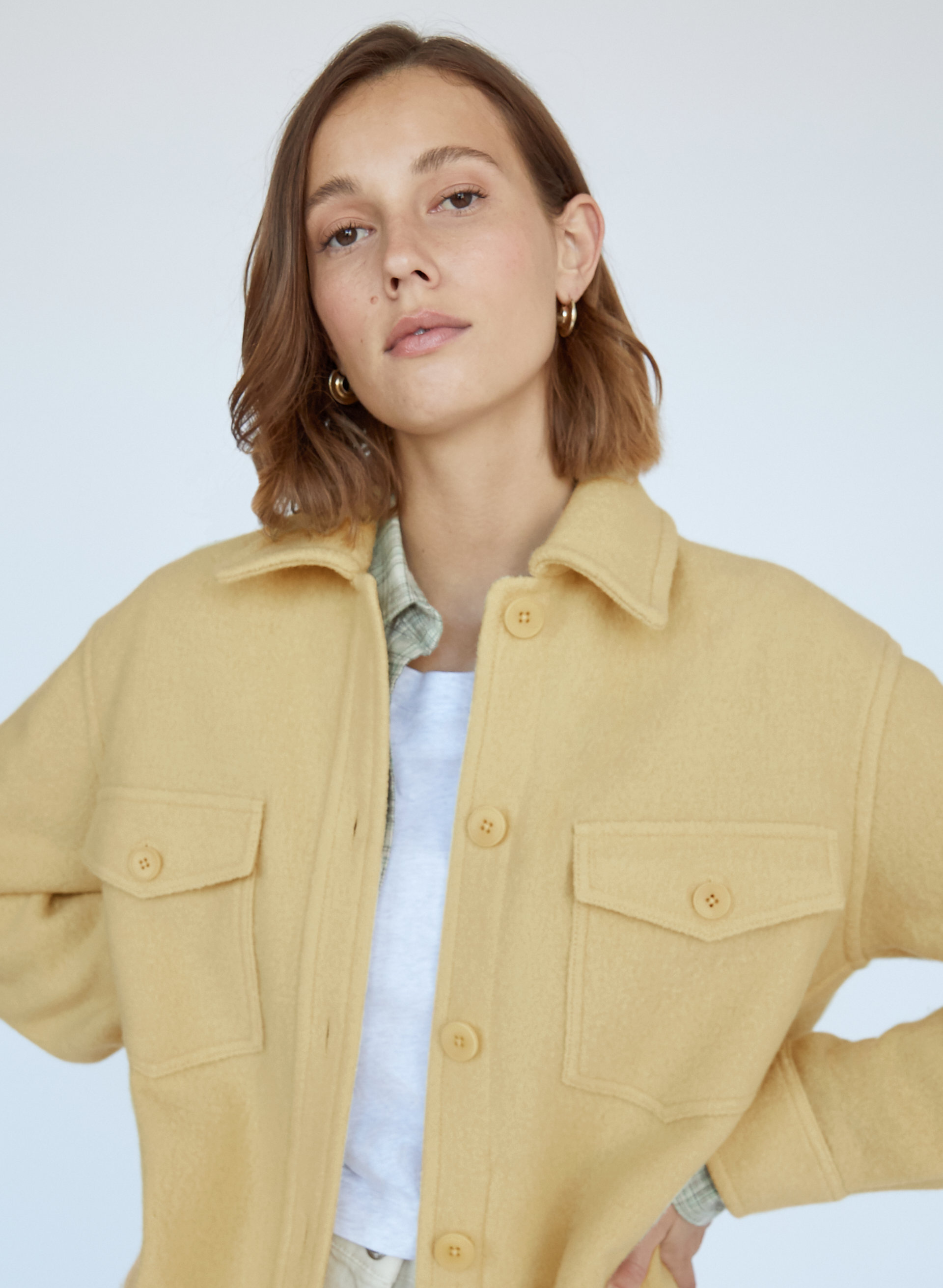 The Ganna Shirt Jacket