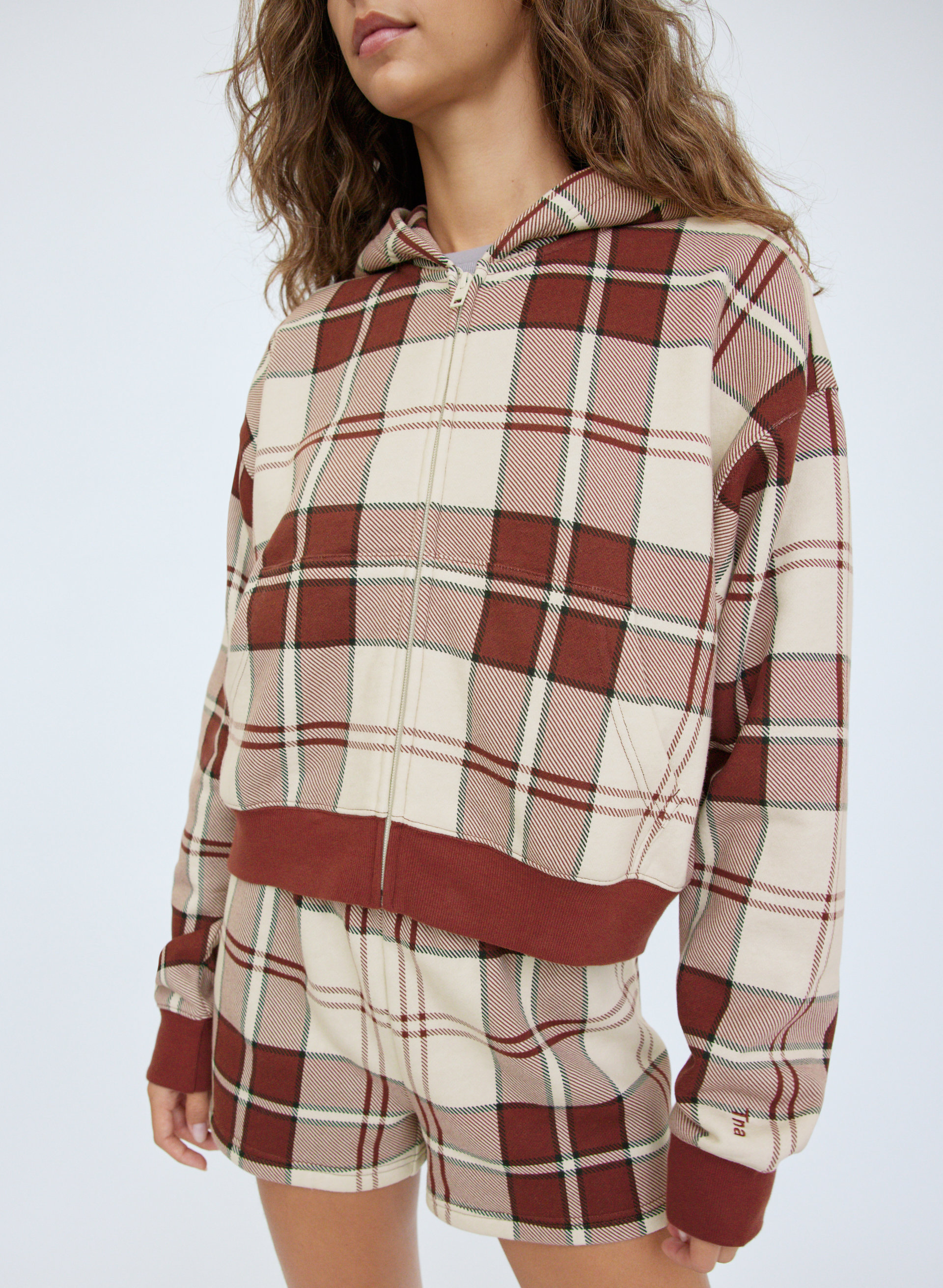 Cozy Fleece Boyfriend Boxy Zip-Up Hoodie