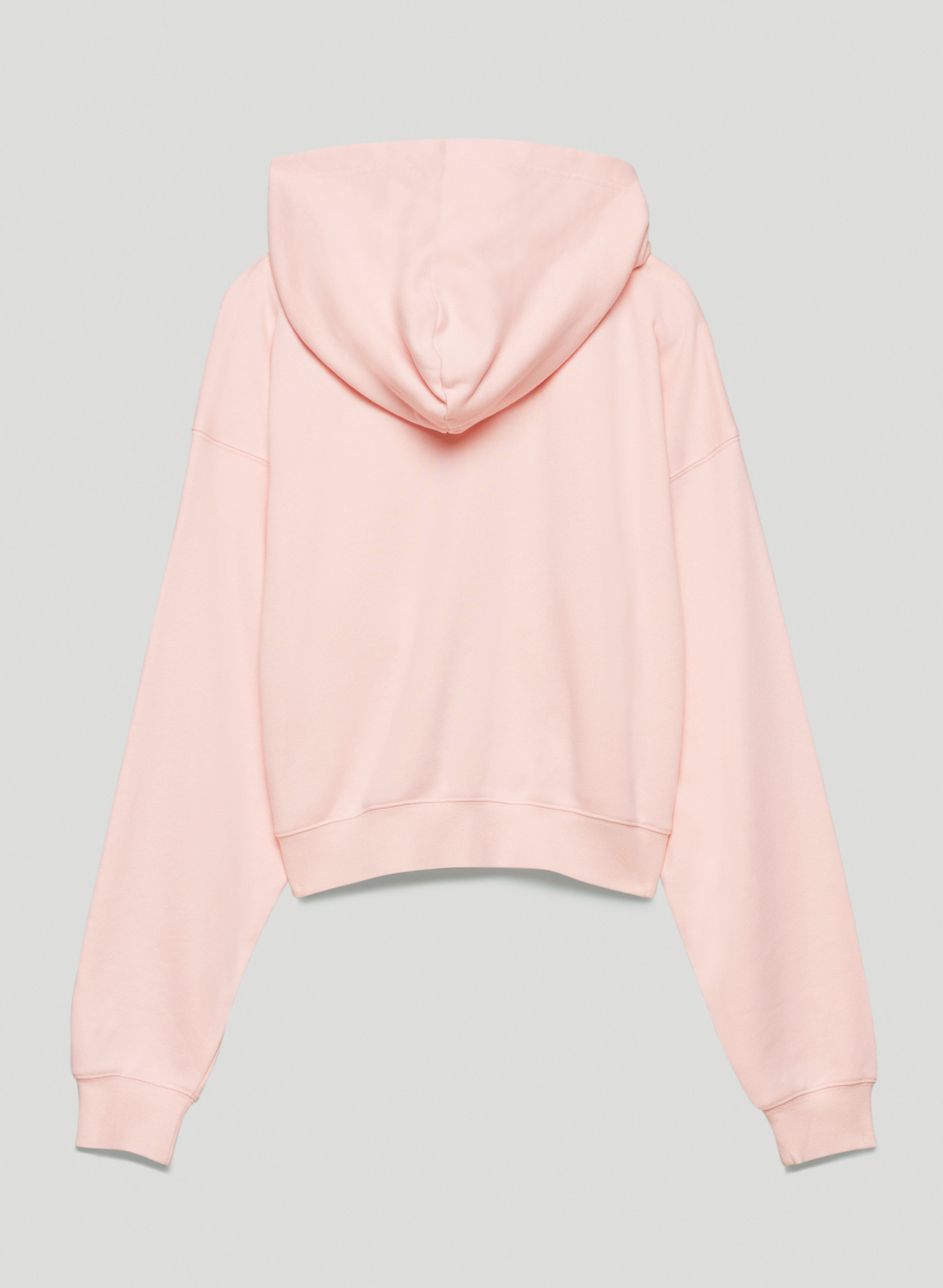 Airy Fleece Boyfriend Boxy Zip-Up Hoodie