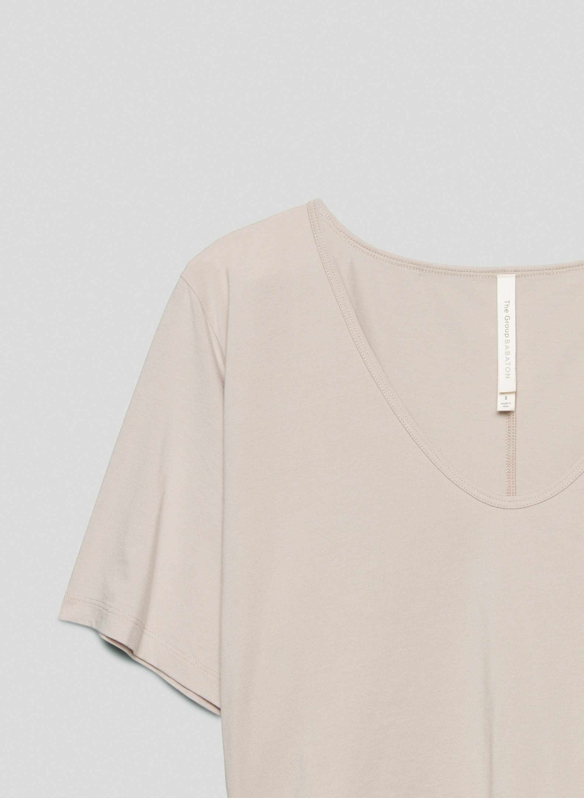 Foundation V-Neck Cropped T-Shirt