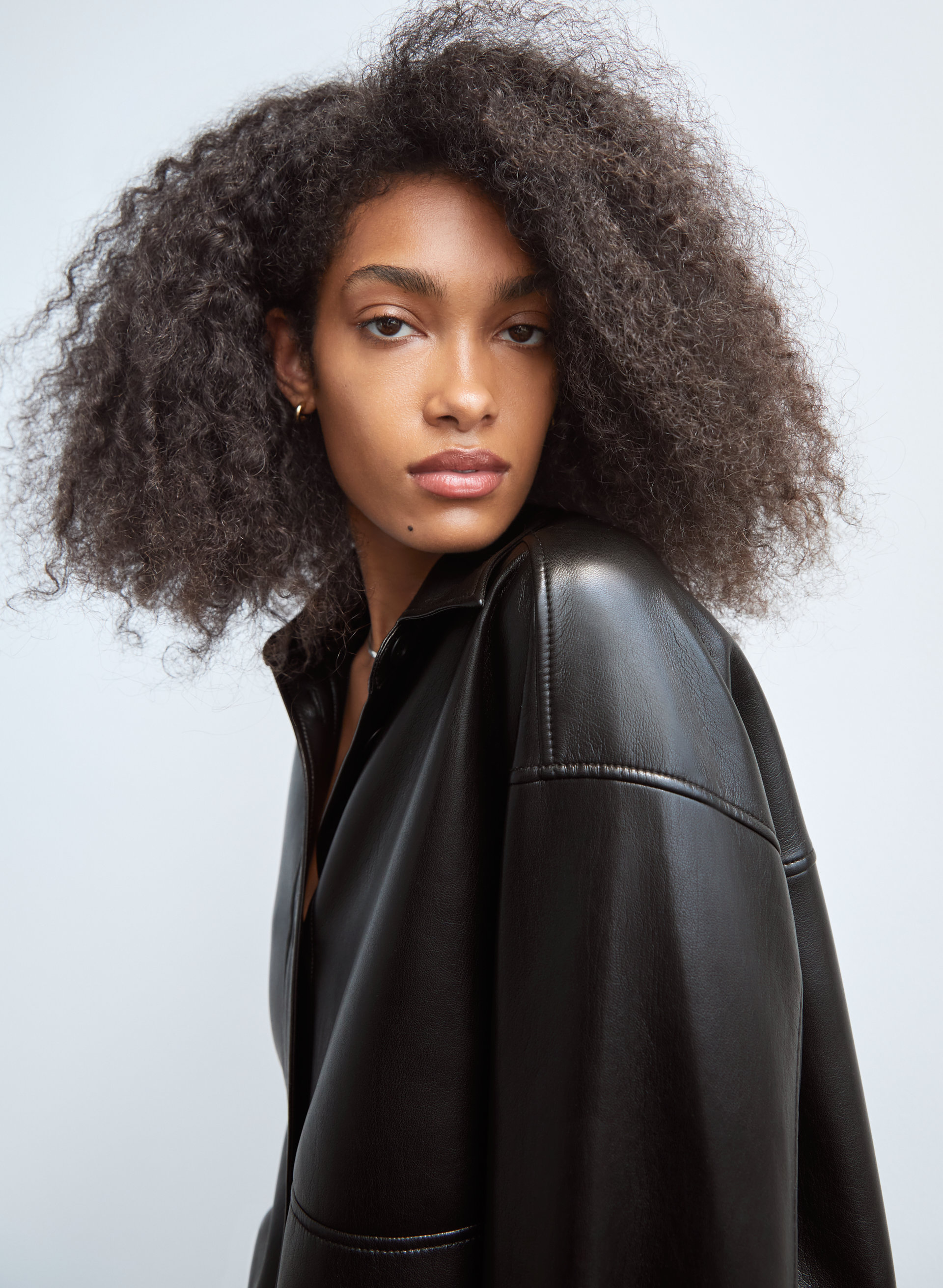 Pelli Cropped Shirt Jacket