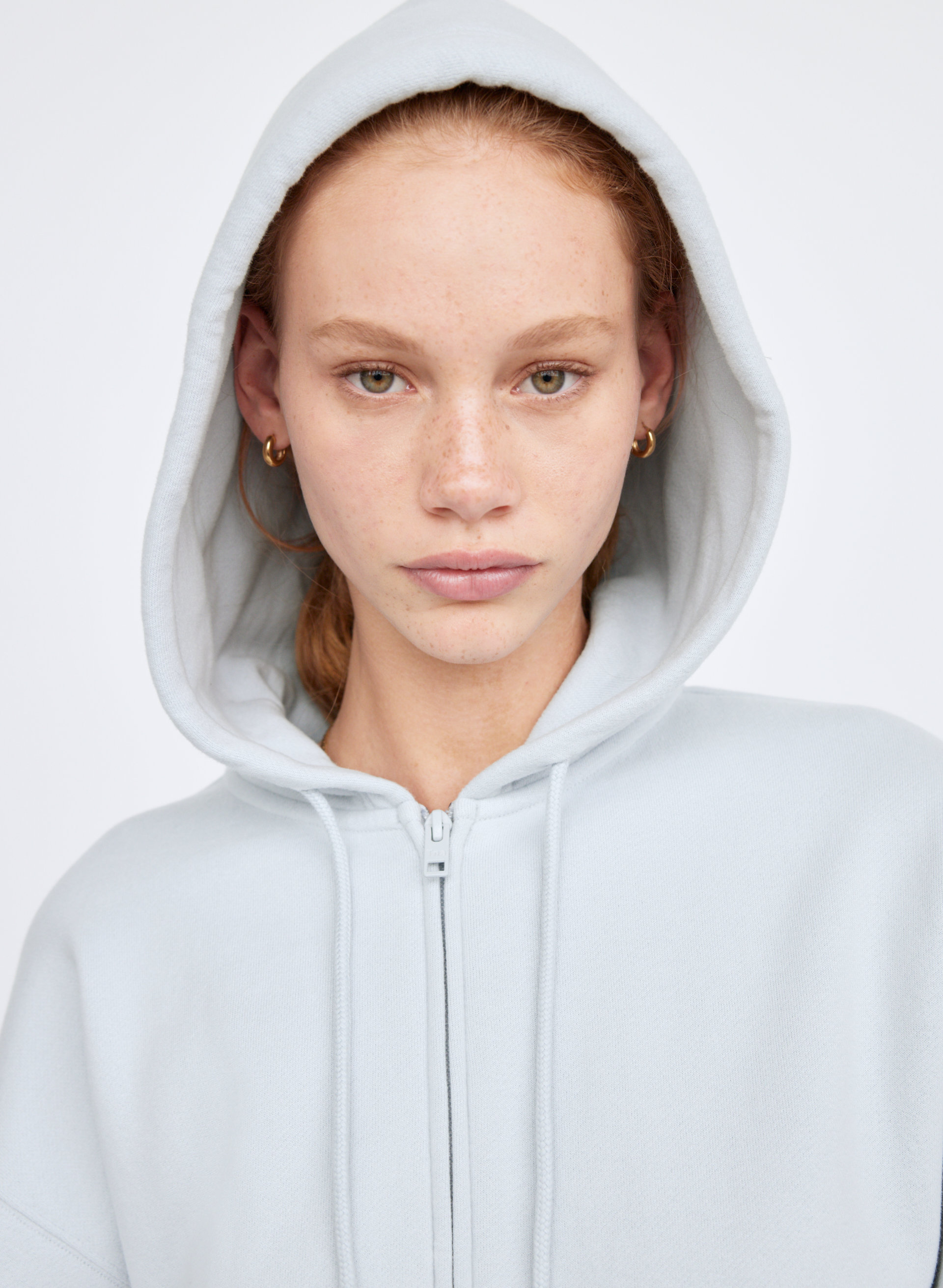 Cozy Fleece Boyfriend Zip Hoodie