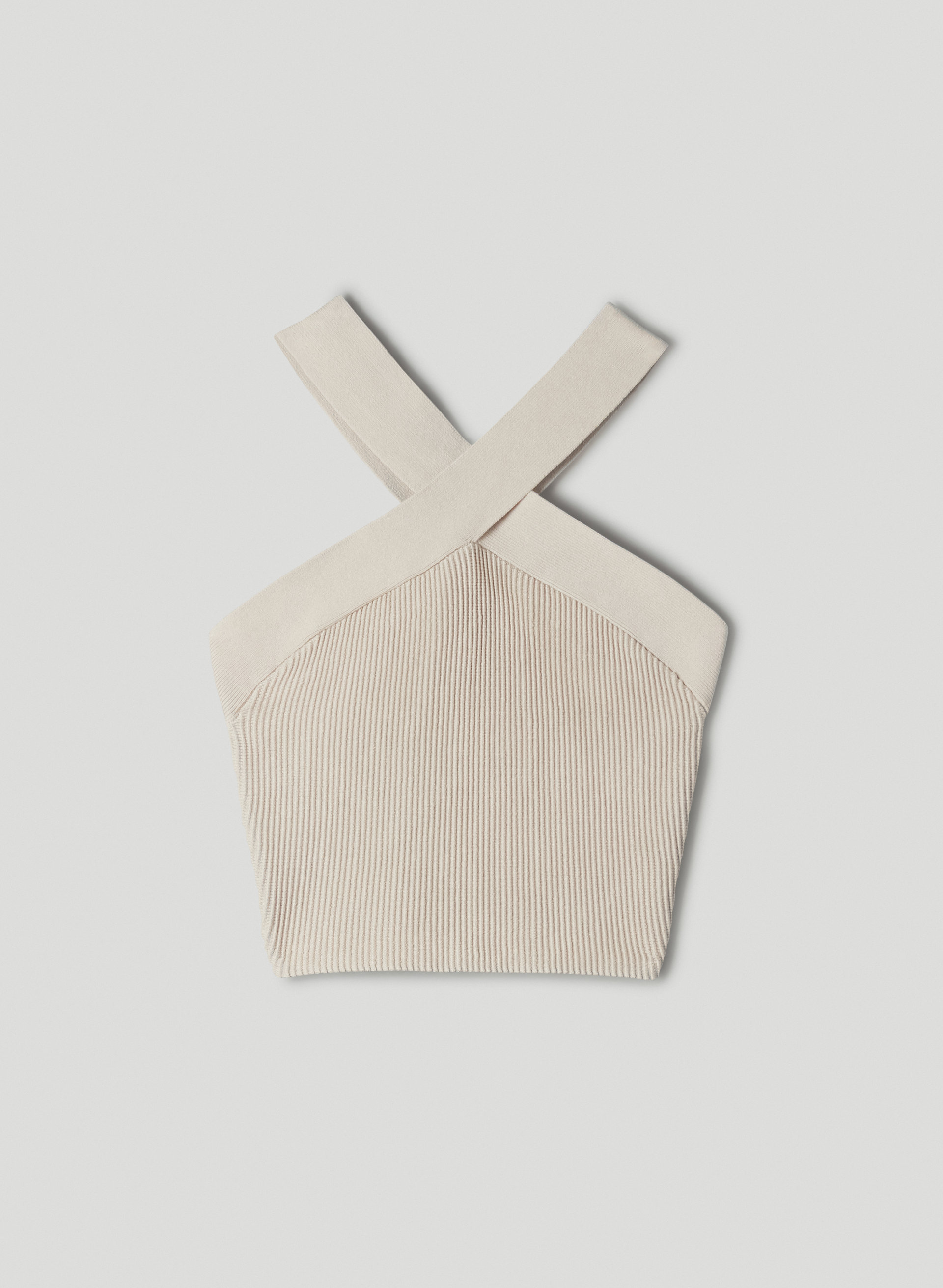 Sculpt Knit Criss Cross Tank