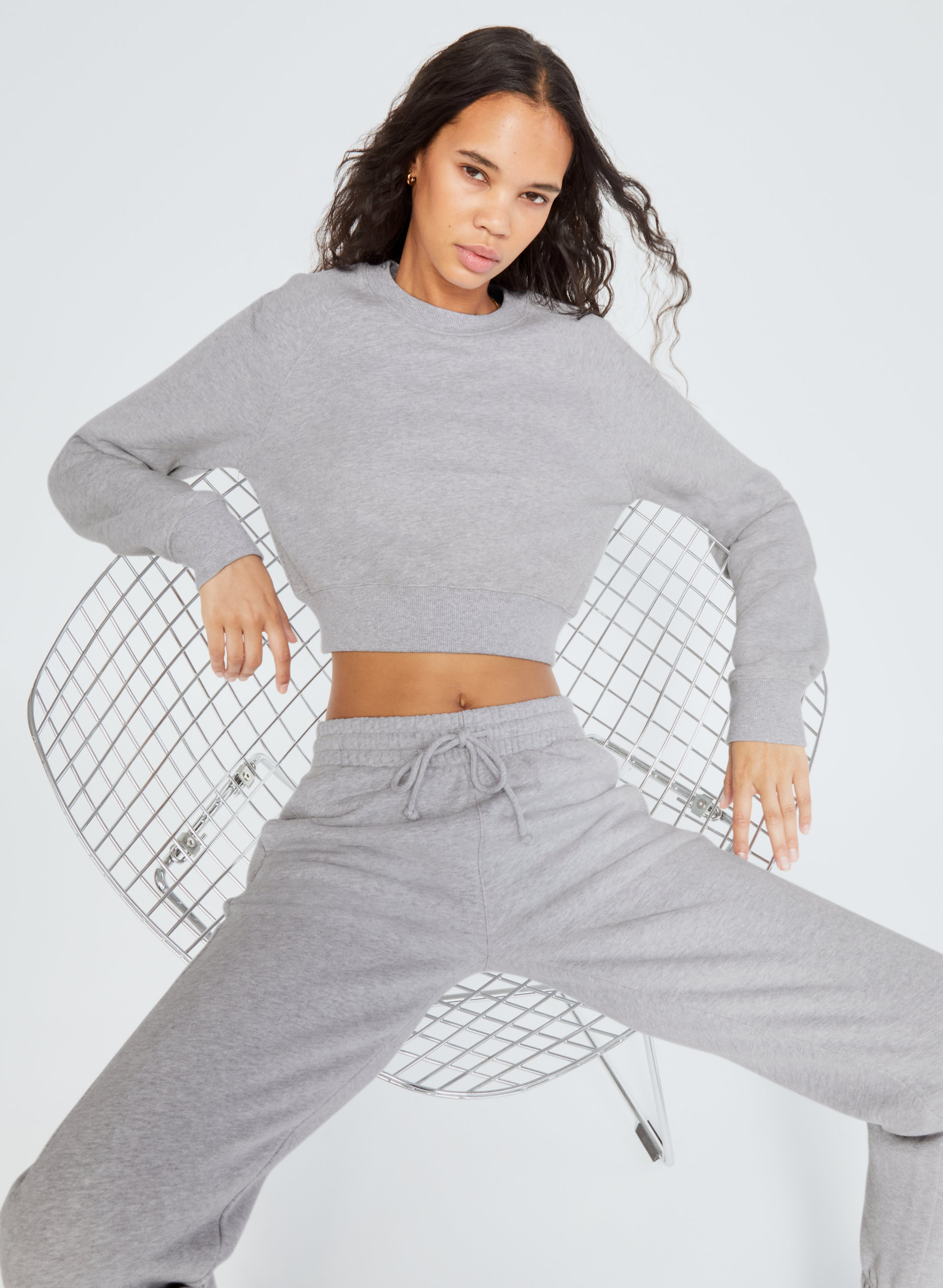 Cozy Fleece Perfect Raglan Sweatshirt