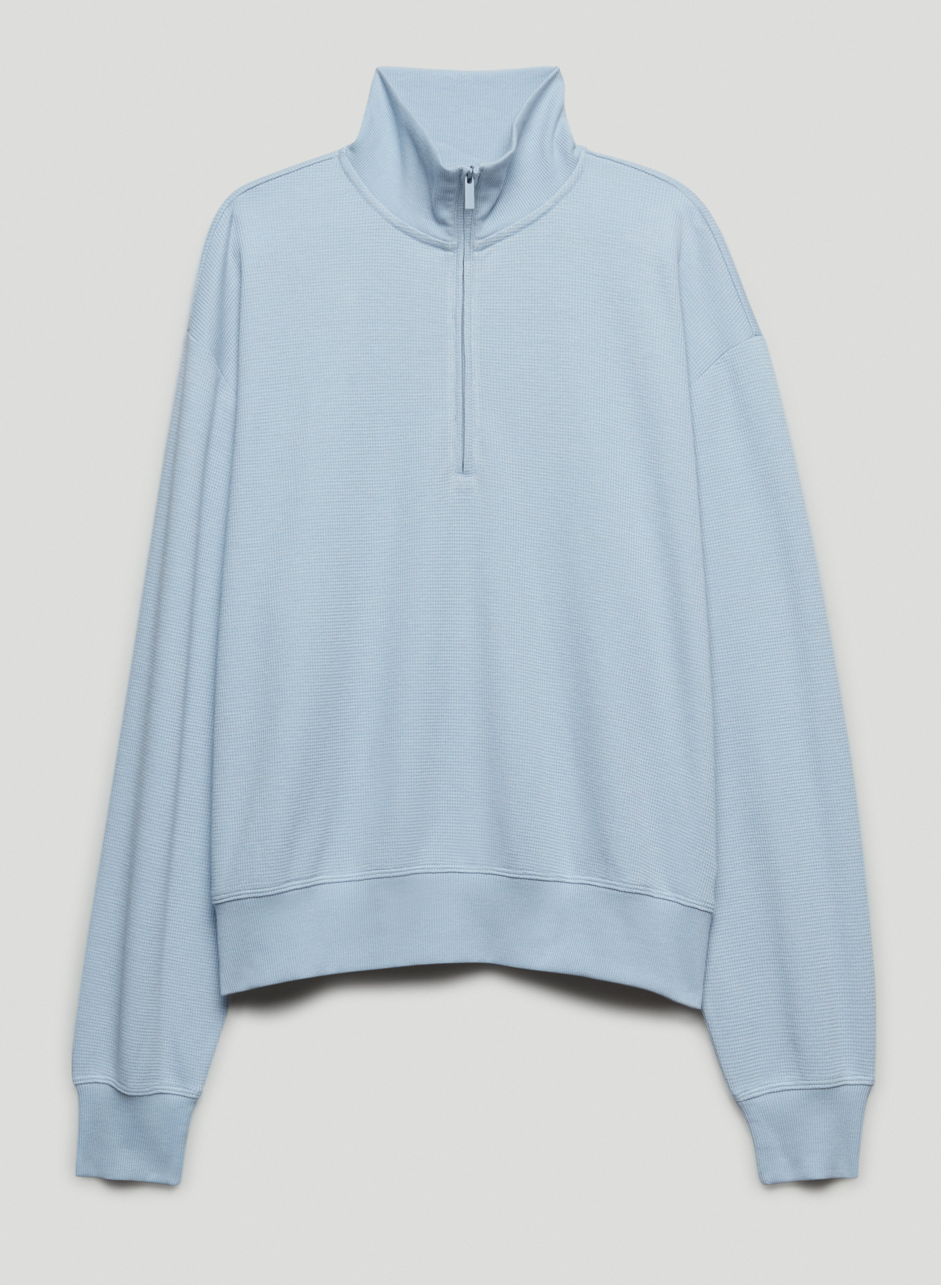 Baby Waffle 1/4 Zip Sweater