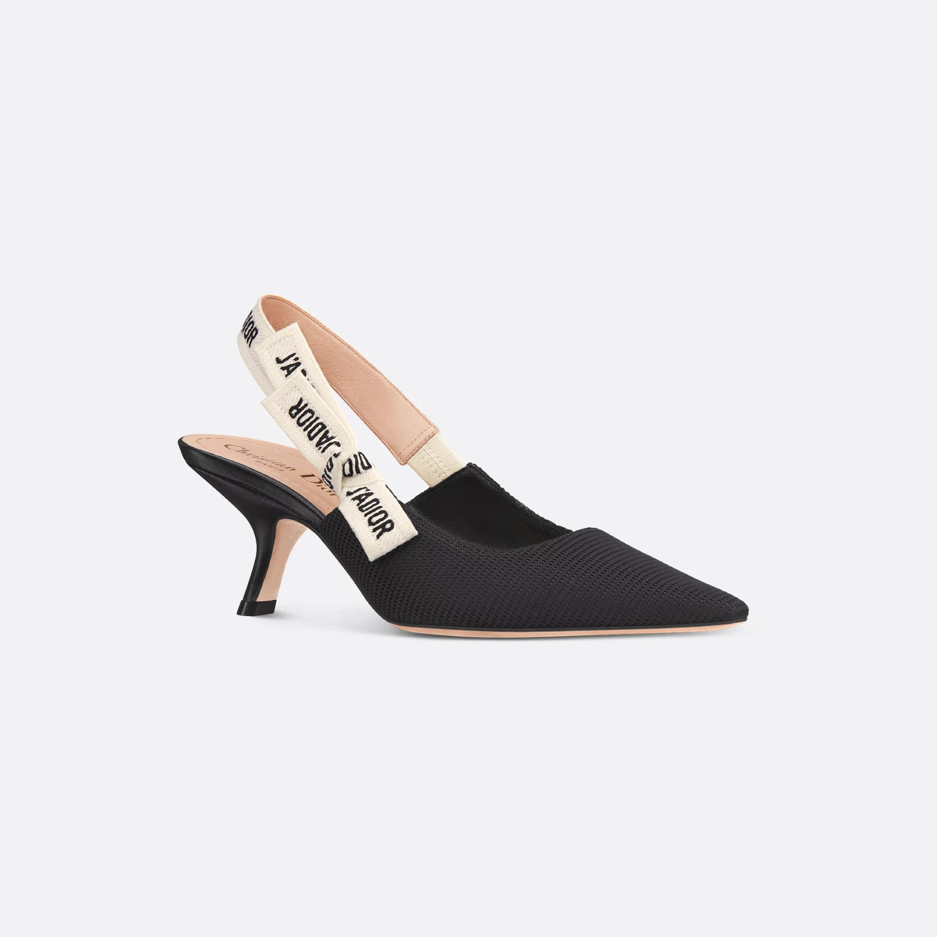 Dior black stiletto heels