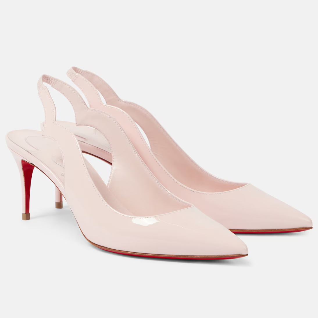 Christian Louboutin Pink patent leather high heels