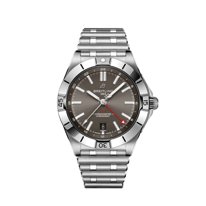 Breitling Chronomat Automatic GMT 40 Stainless steel Anthracite A32398101M1A1