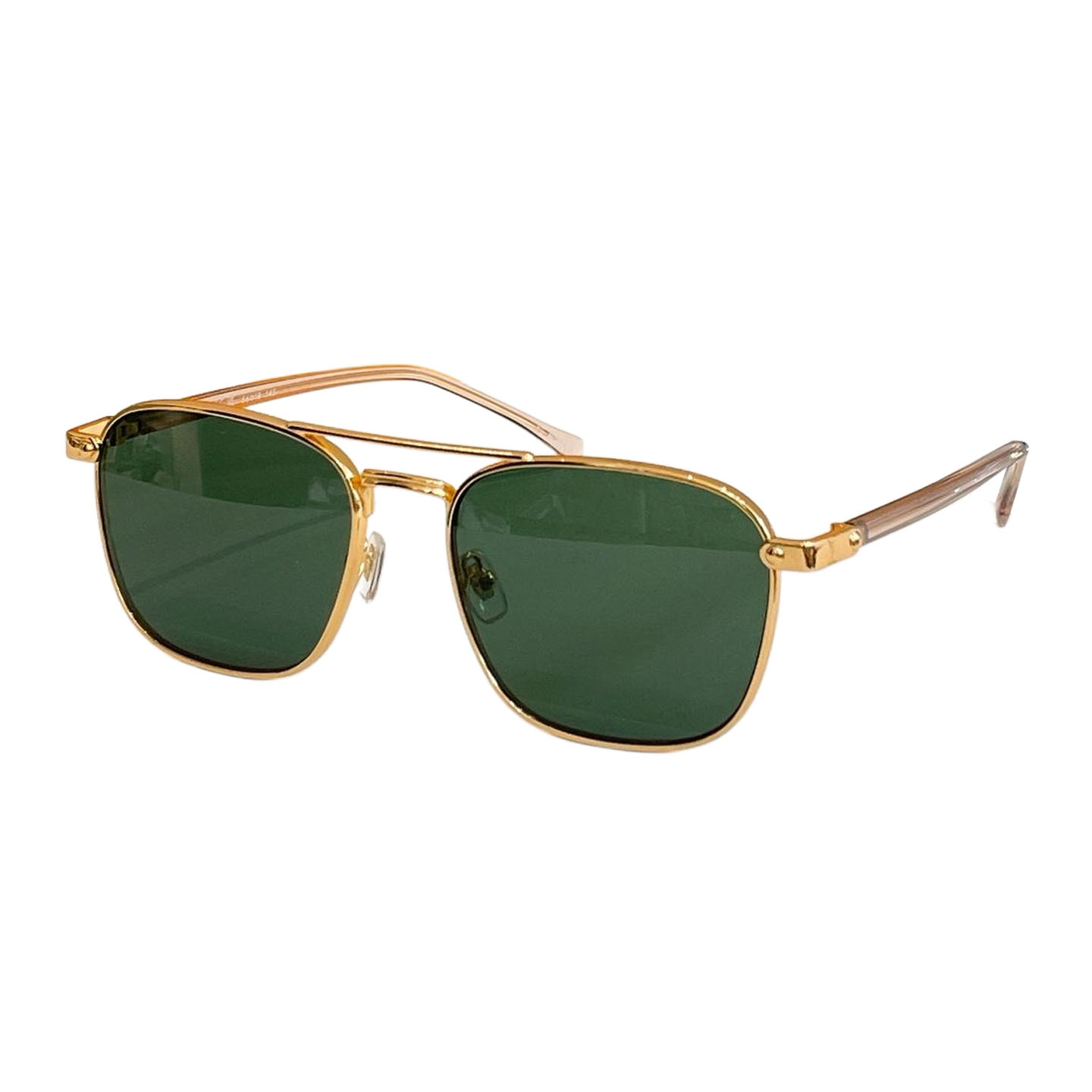 Louis Vuitton Aviator glasses gold/black/purple color Size 51口20-140