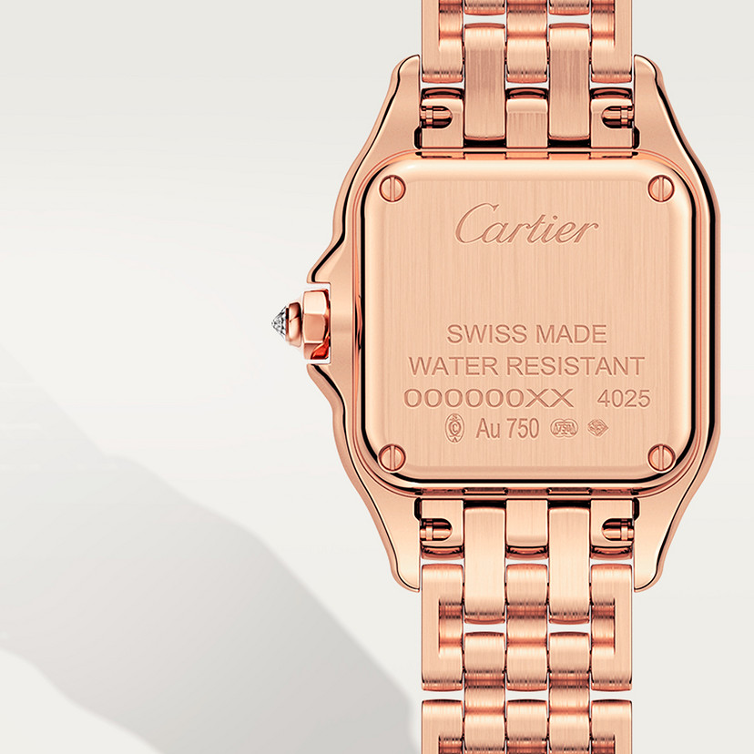 Panthère de Cartier watch Small model quartz movement rose gold diamonds CRWJPN0049