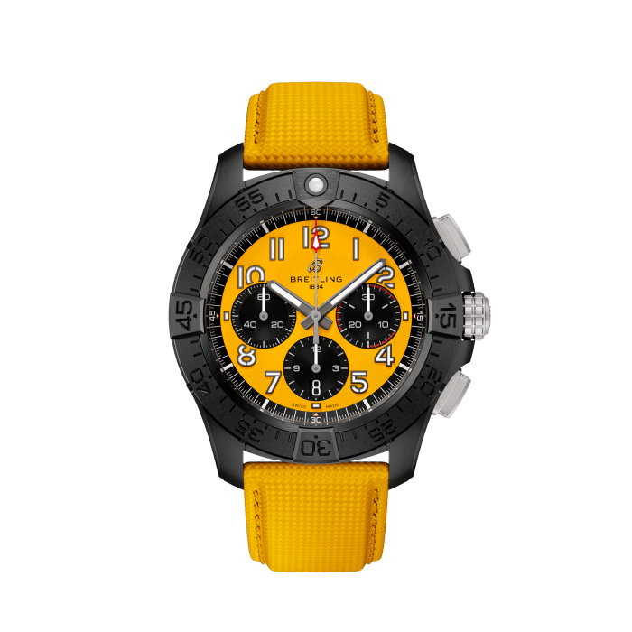 Breitling Avenger B01 Chronograph 44 Night Mission Ceramic Yellow SB0147101I1X1