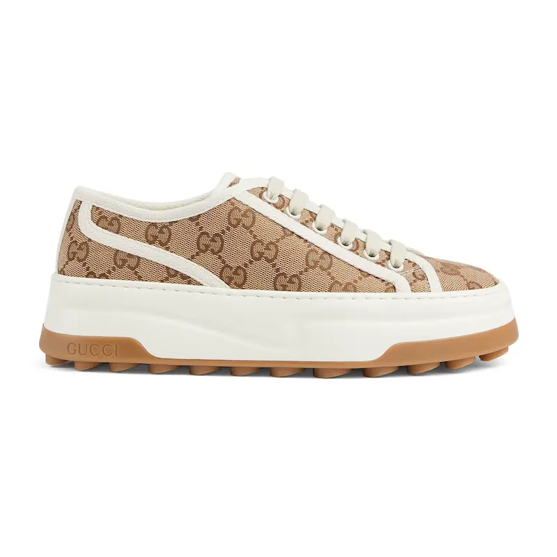 Gucci GG printed embossed sports shoes Sneakers