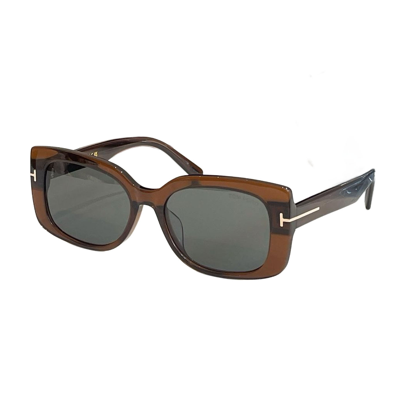 Tom Ford glasses brown/grey/black color Size 54口17-140
