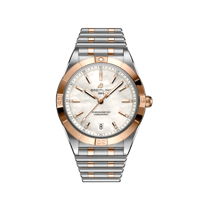Breitling Chronomat Automatic 36 Stainless steel 18k red gold Mother-of-pearl U10380101A2U1