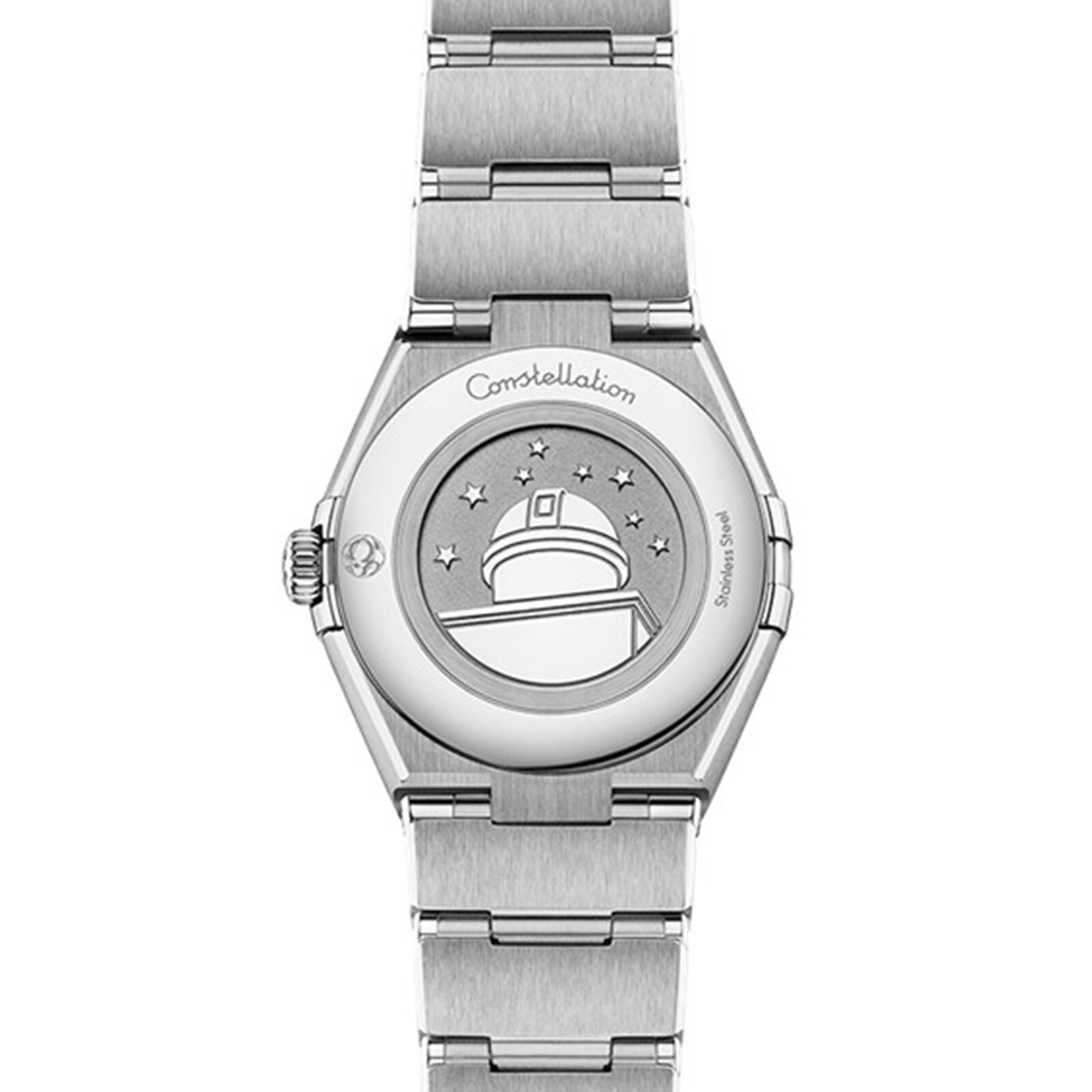 Omega Constellation Co Axial 28mm Ladies Watch Purple O13110286060002
