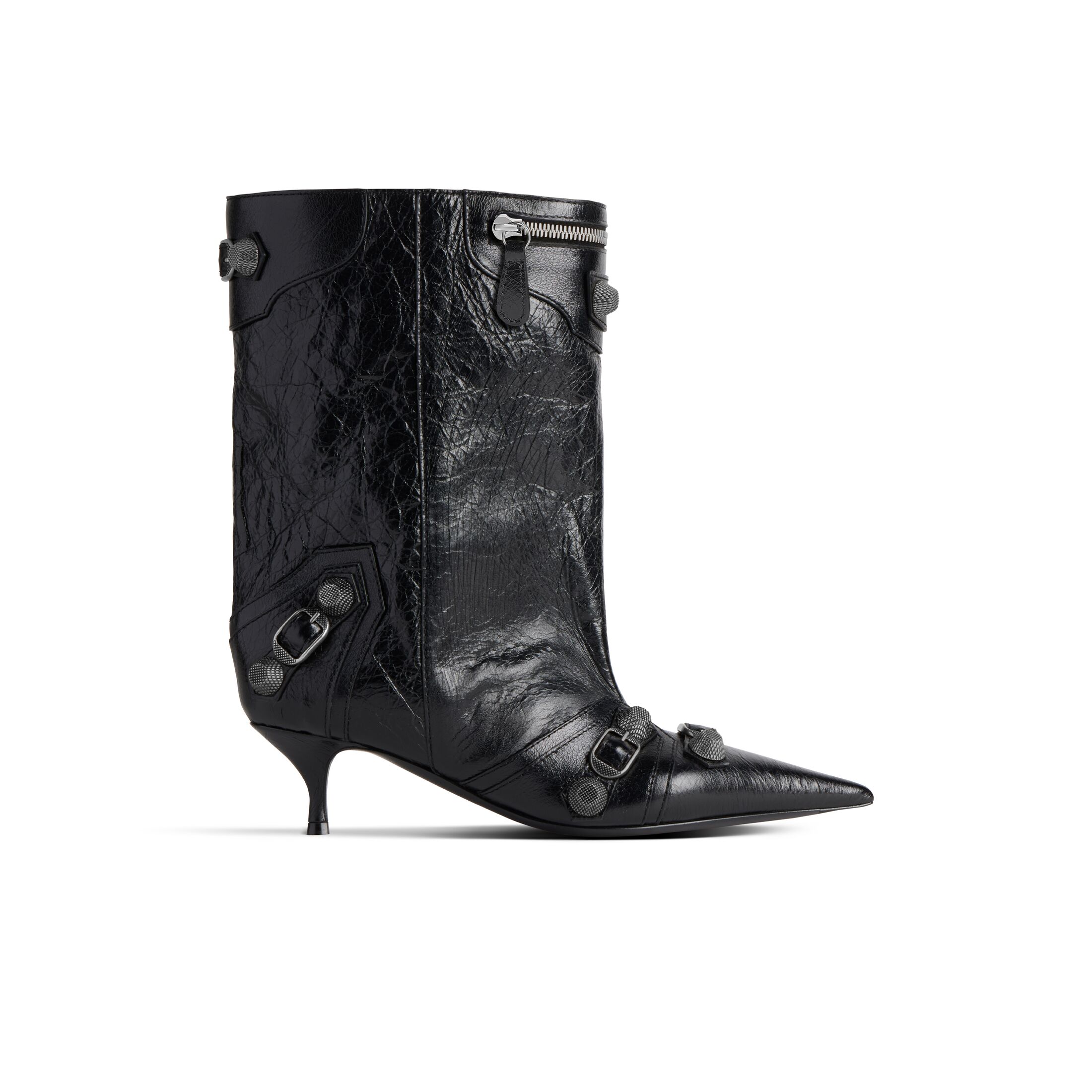 BALENCIAGA CAGOLE WIDE 50mm Ankle Boots