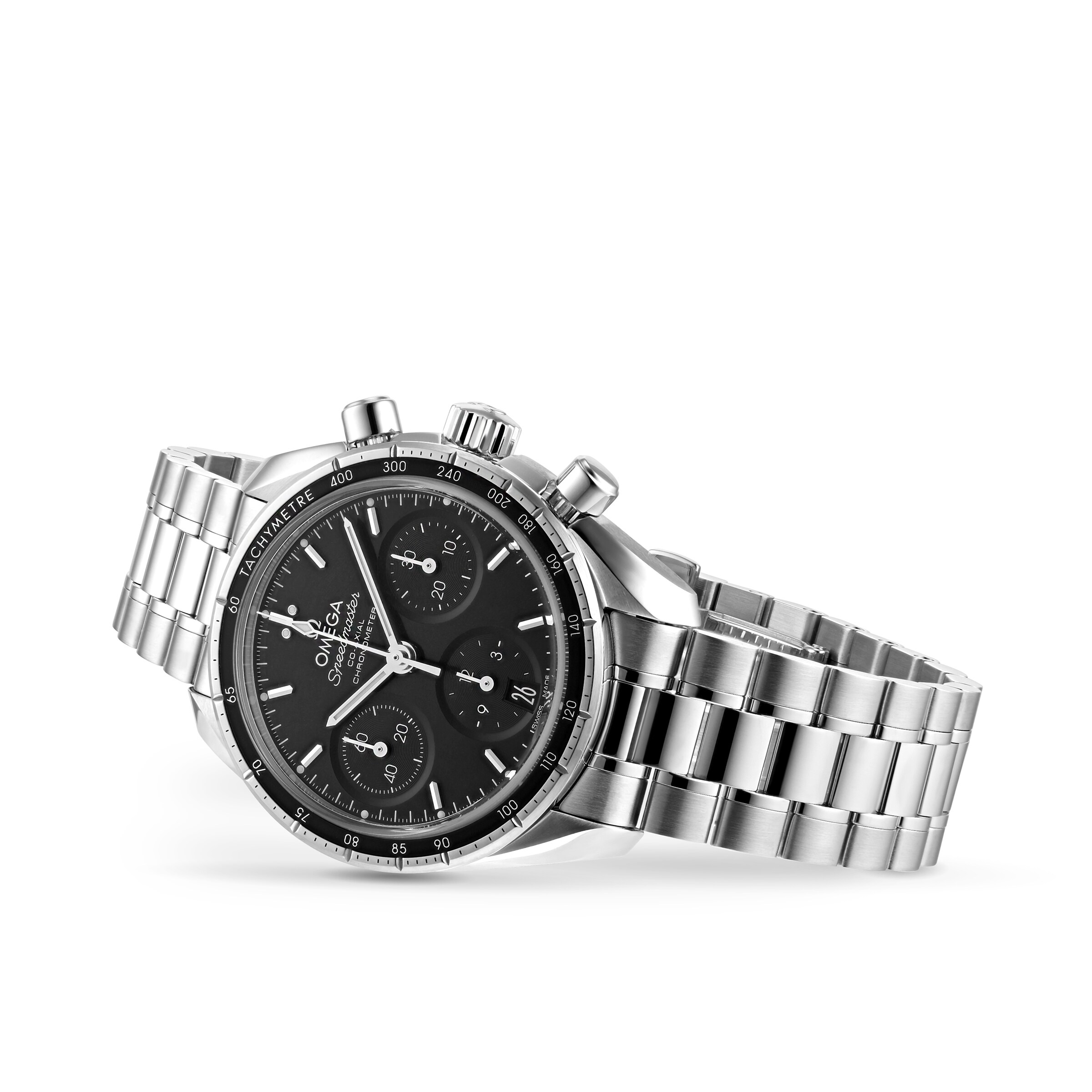 Omega Speedmaster 38mm Co Axial Chronograph Automatic Watch O32430385001001