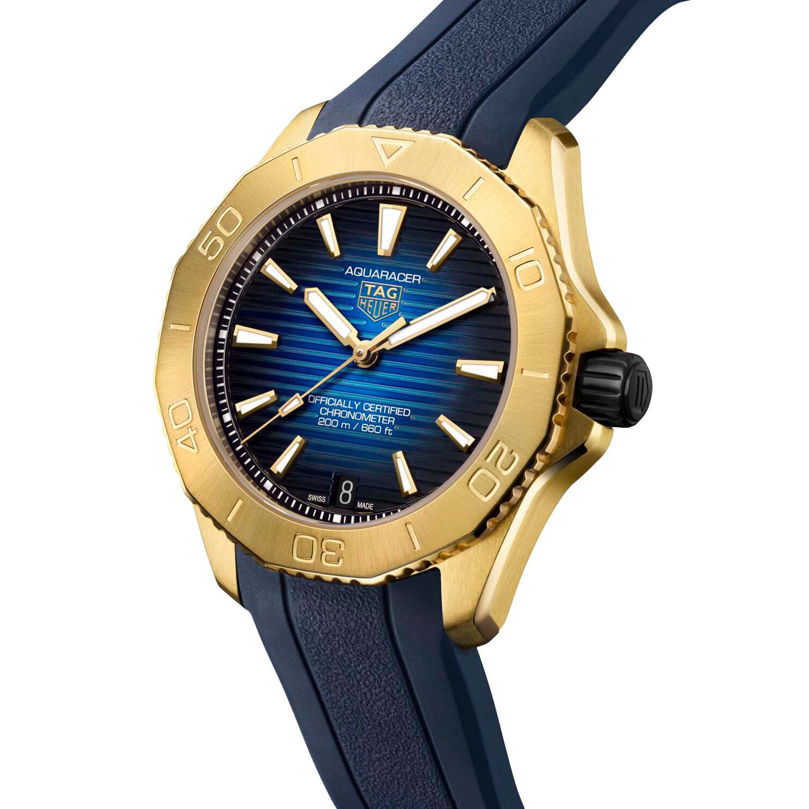 TAG Heuer Aquaracer Professional 200 40mm Mens Watch Blue WBP5152.FT6210