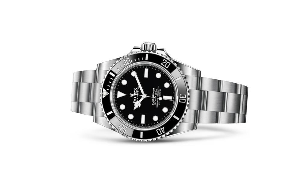 Rolex Submariner Oyster 41 mm Oystersteel Black dial M124060-0001