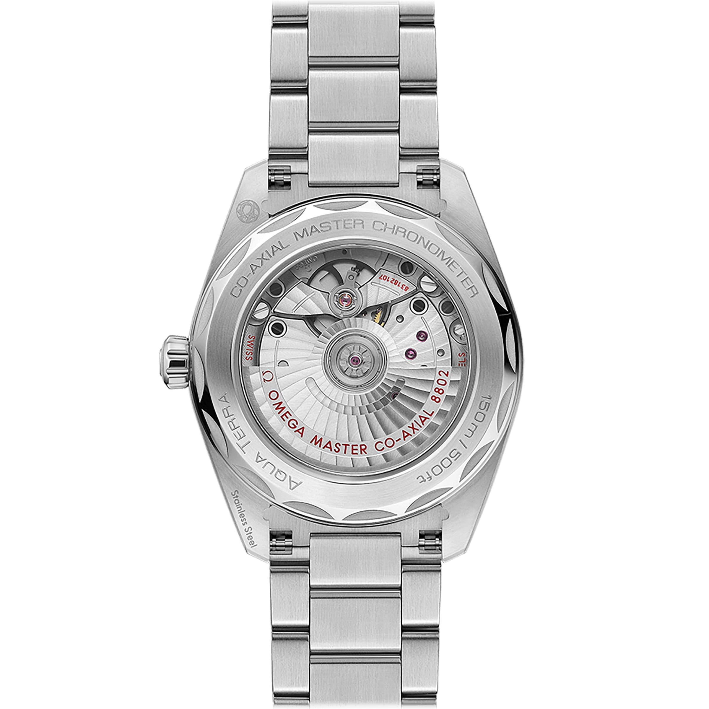 Omega Seamaster Aqua Terra Seamaster Steel Chronometer 38mm Ladies Watch O22010382059001