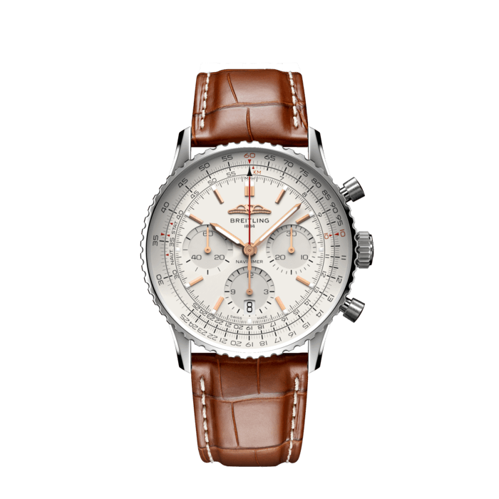 Breitling Navitimer B01 Chronograph 41 Stainless steel Cream AB0139211G1P1