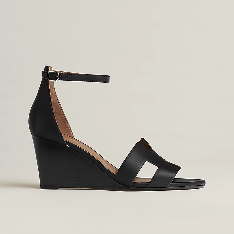 HERMES Legend Black Sandal