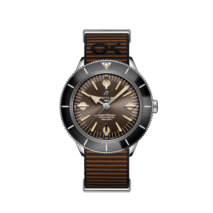 Breitling Superocean Heritage 57 Outerknown Stainless steel Brown A103703A1Q1W1