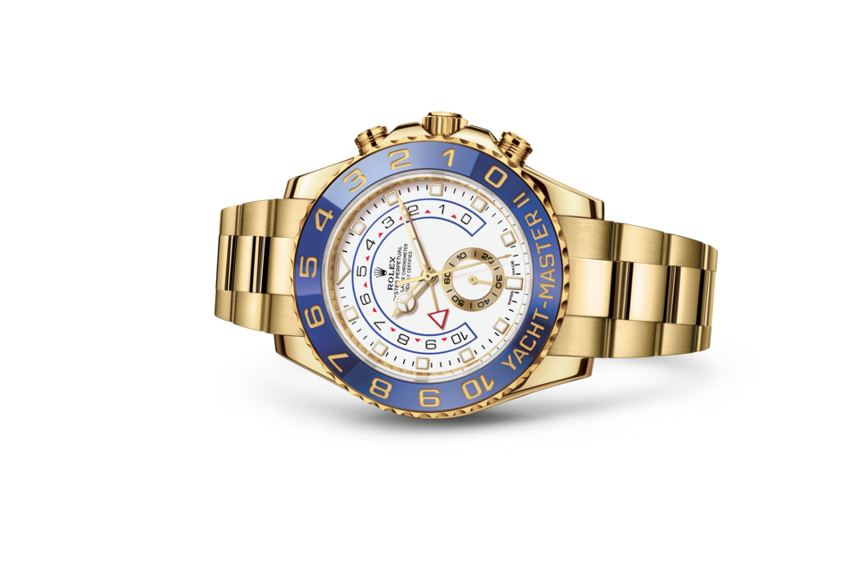 Rolex Yacht-Master II Oyster 44 mm yellow gold White dial M116688-0002