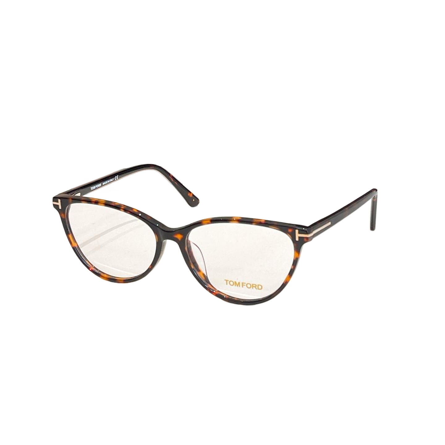 Tom Ford Cat Eye glasses leopard/blue/transparent/grey/citron/green/black color Size 54口16-145