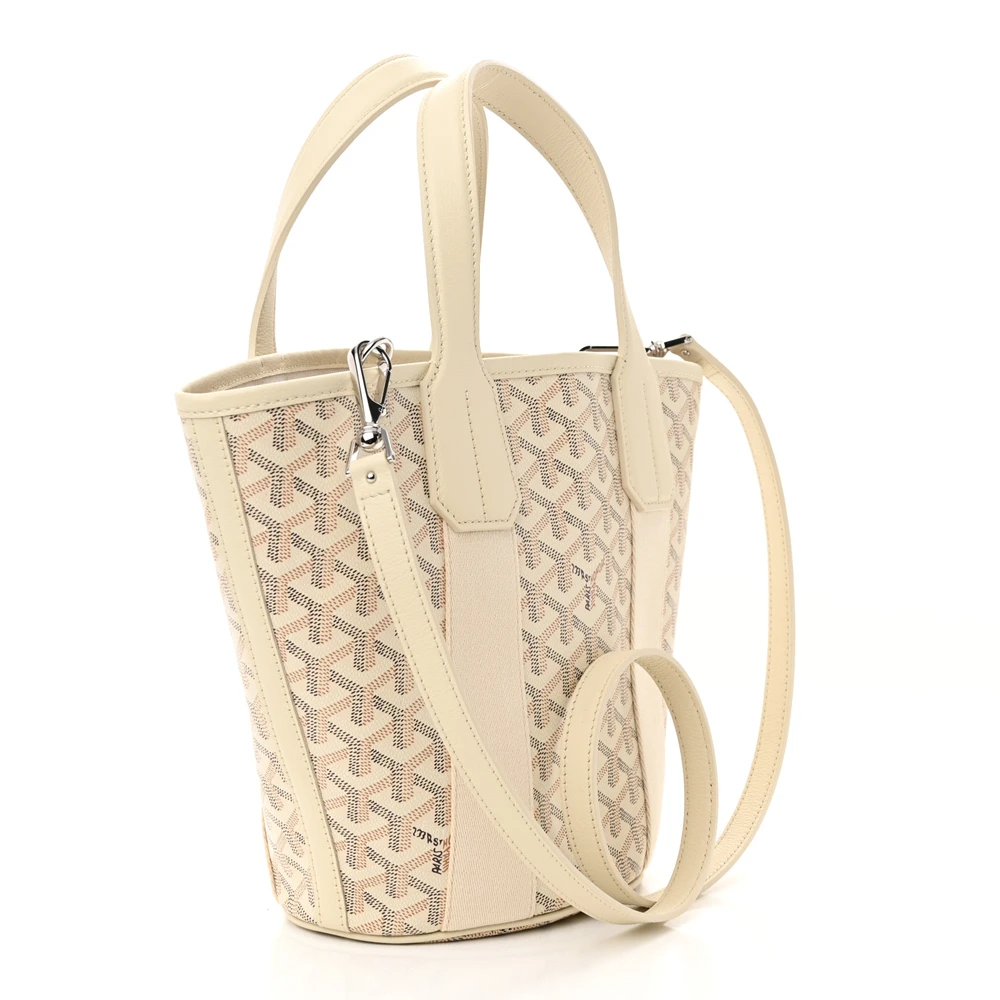 Goyard Belharra Tote PM Sand Goyardine Canvas