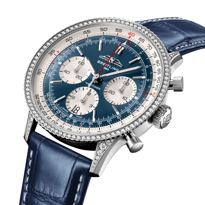 Breitling Navitimer B01 Chronograph 41 Stainless steel Blue AB0139631C1P1