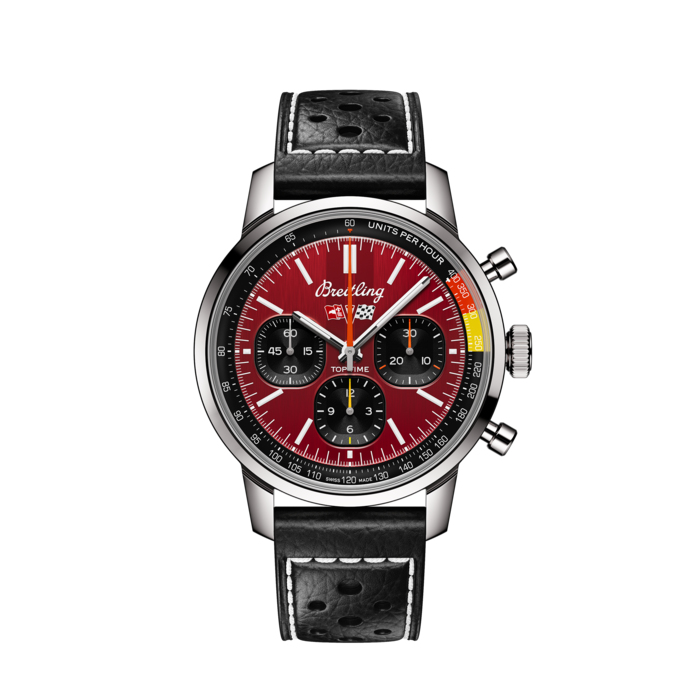 Breitling Top Time B01 Chevrolet Corvette Stainless steel Red AB01761A1K1X1