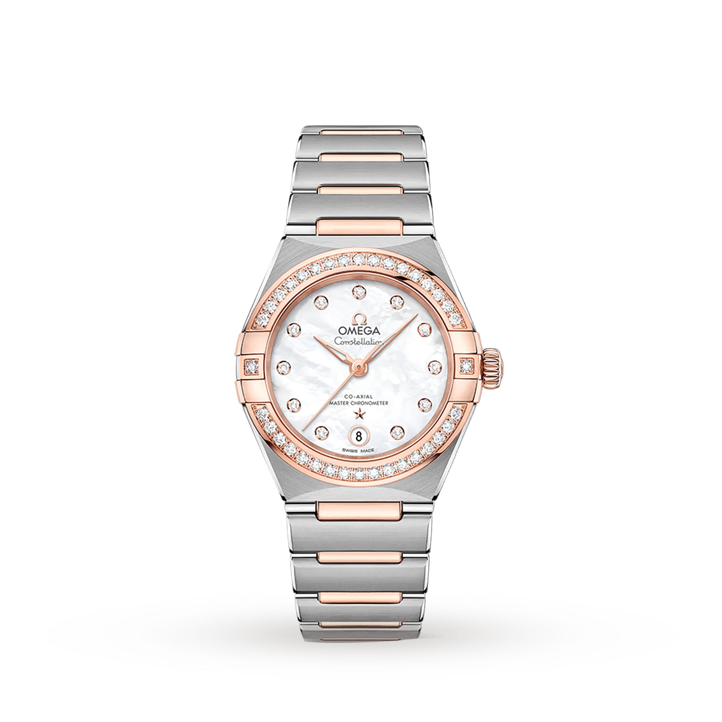 Omega Constellation Manhattan Co Axial 29mm Ladies Watch O13125292055001