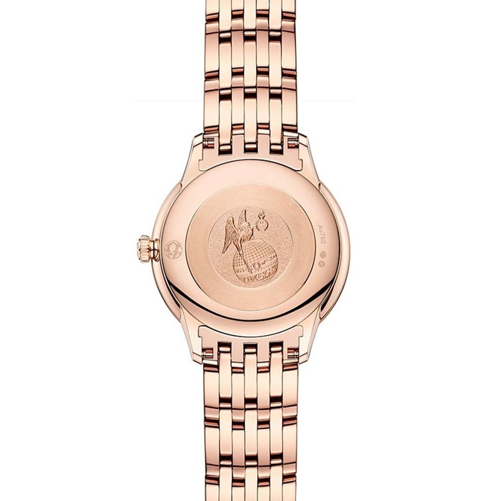 Omega De Ville Prestige 27.5mm Ladies Watch Mother Of Pearl O43455286055001