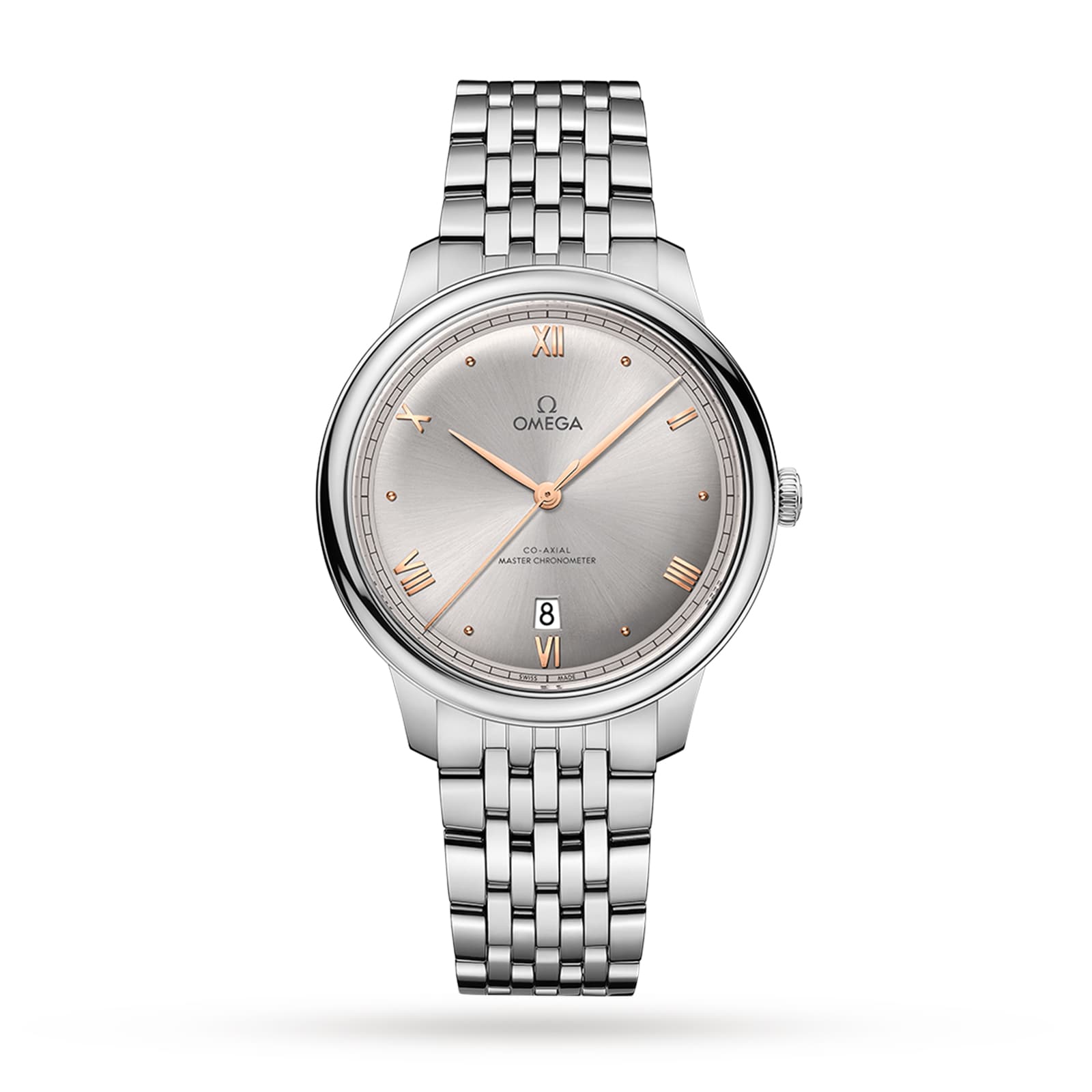 Omega De Ville Prestige Co Axial Master Chronometer 40mm Mens Watch Grey O43410402006001