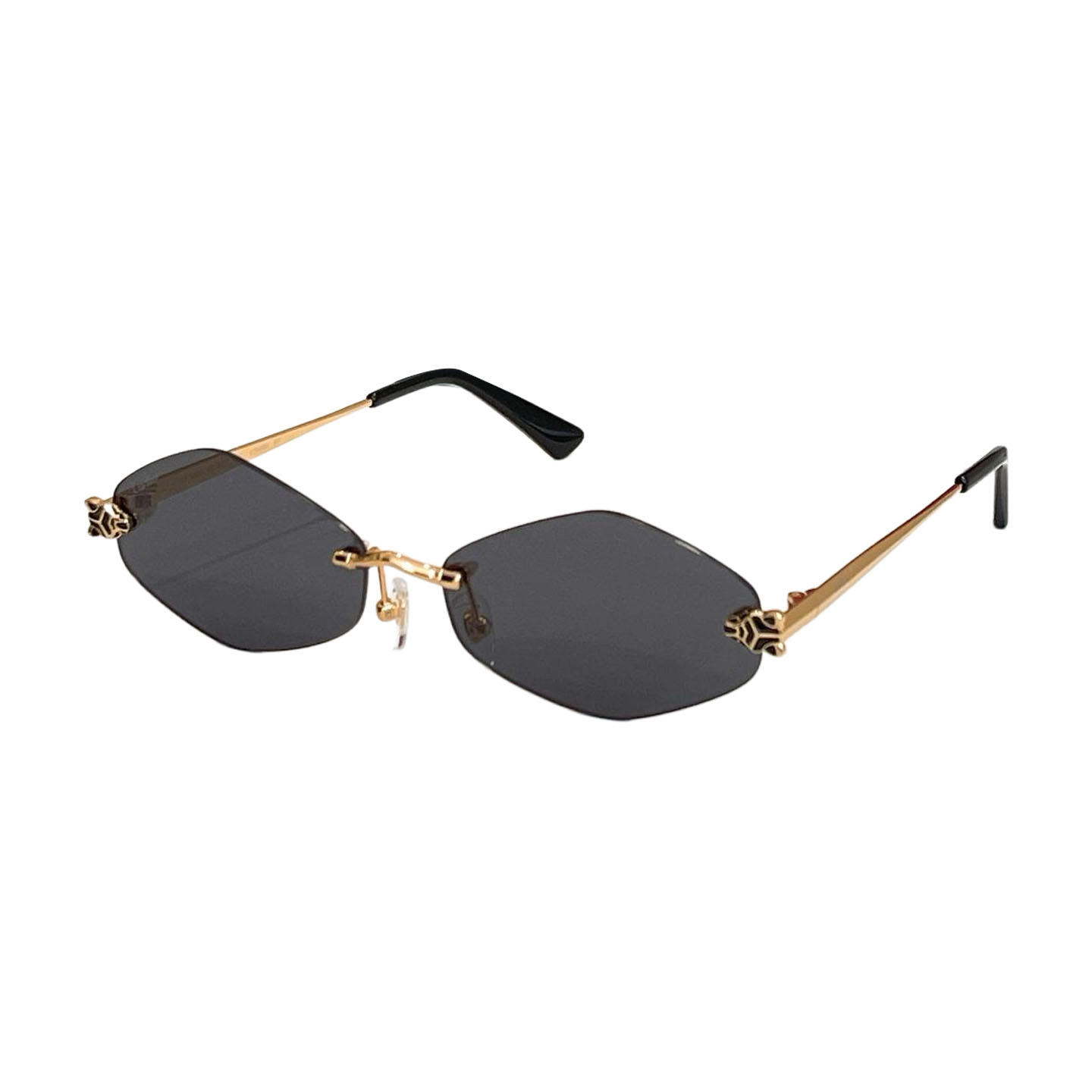 Cartier glasses blue/black gold/red/black silver/purple gold/brown/grey/purple silver/gradient blue color Size 48口21-145