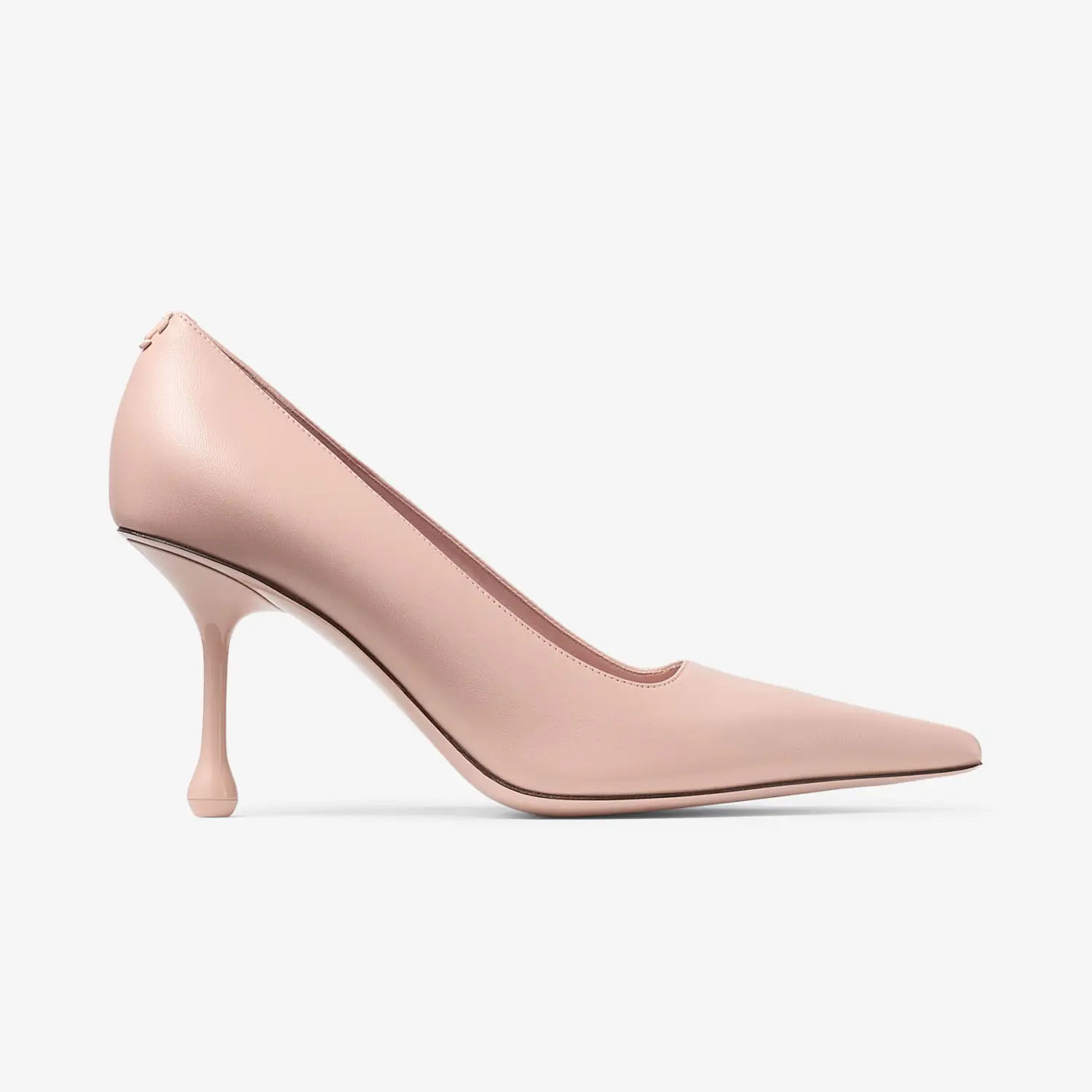 JIMMY CHOO Macaron-colored leather heels